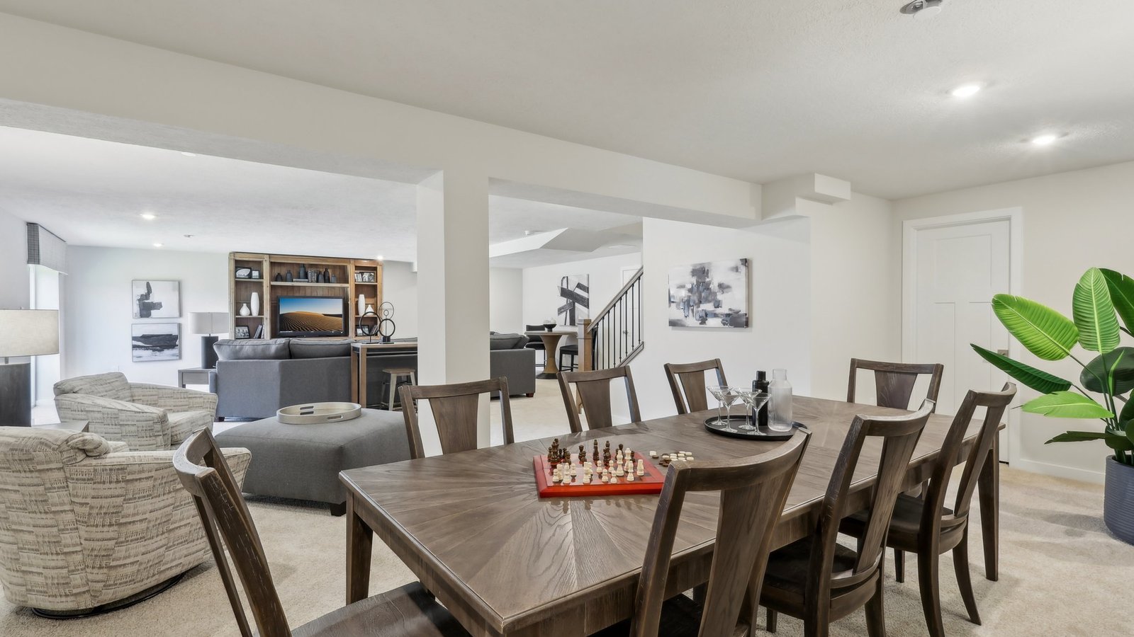 Hampshire finished basement