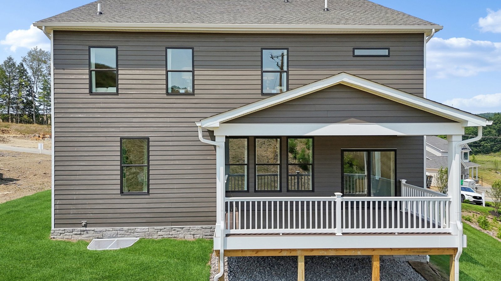 Exterior of back of house