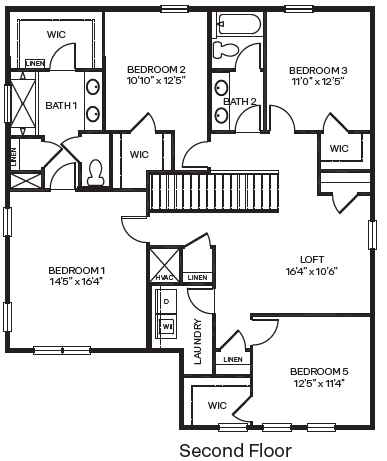 second floor