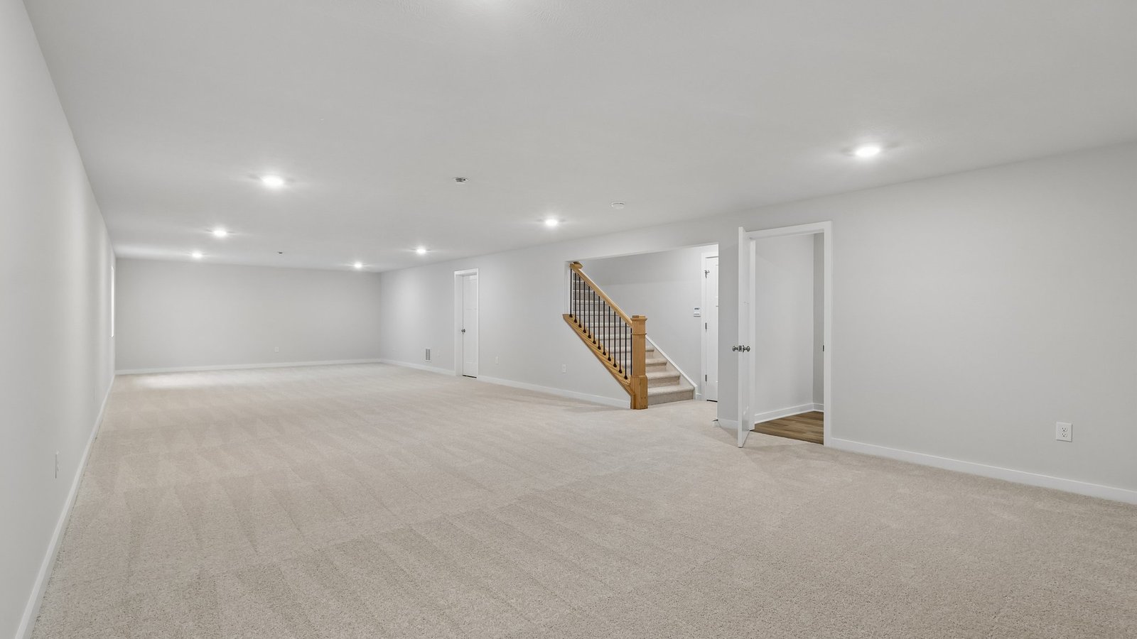Finished basement