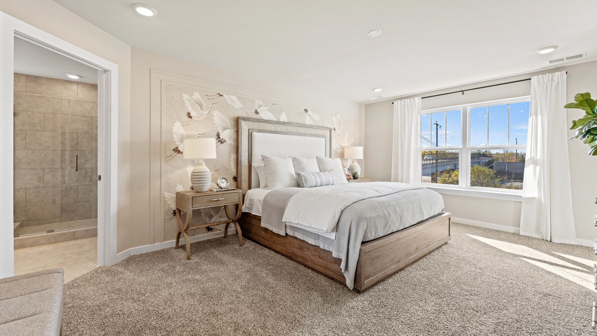 Primary bedroom suite