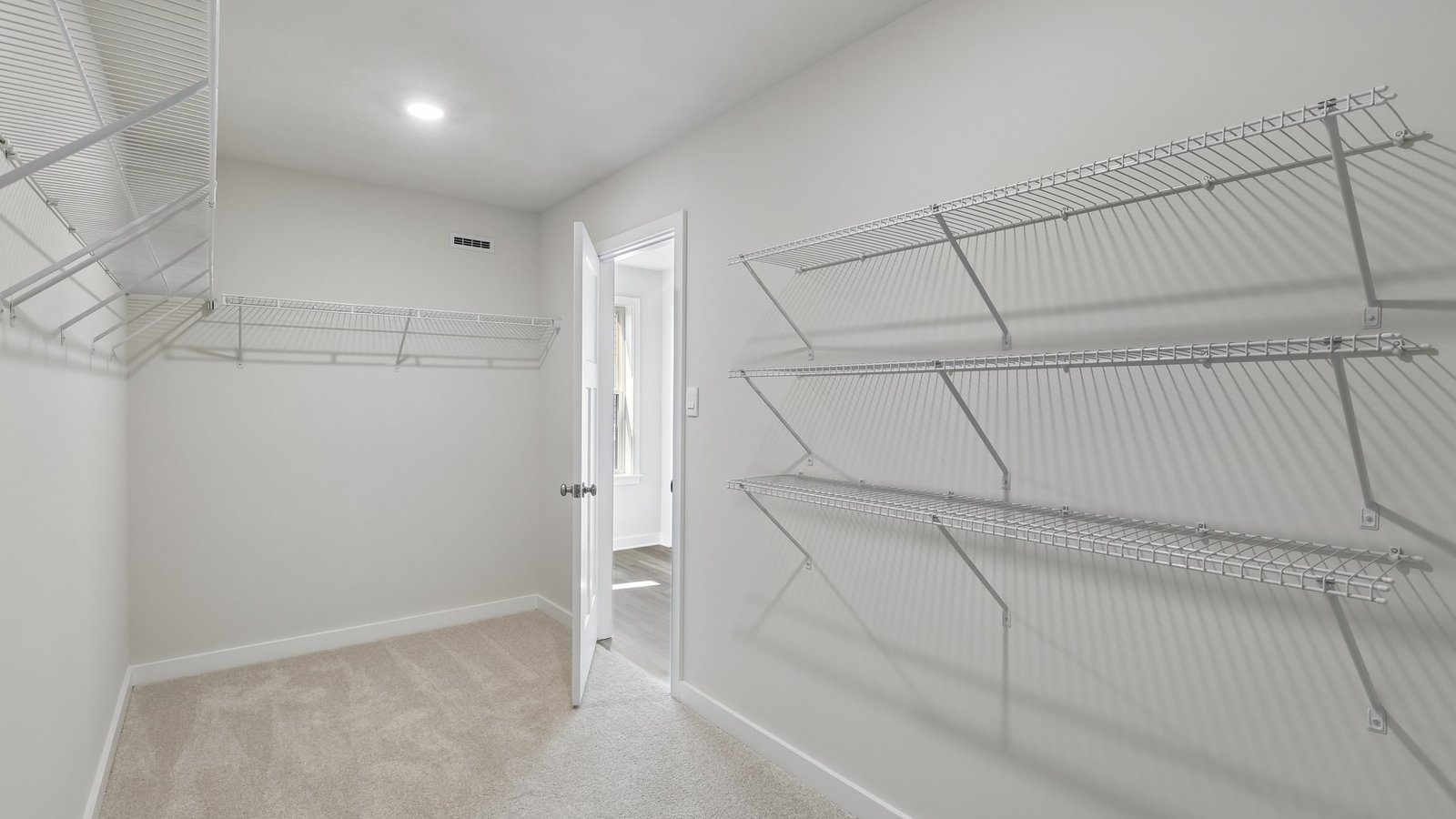 Primary walk-in closet