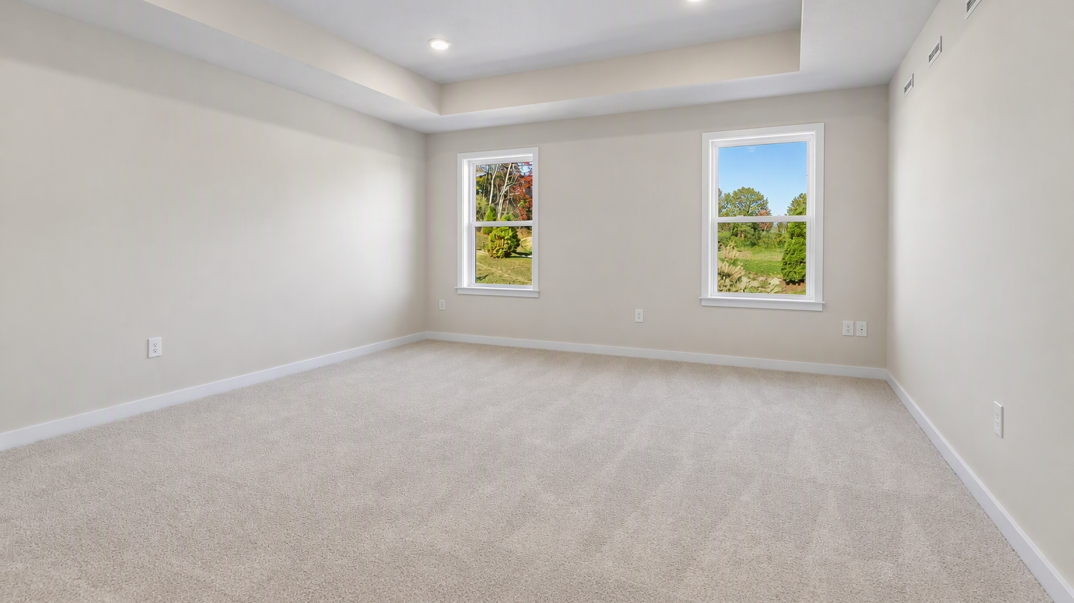 Primary bedroom suite