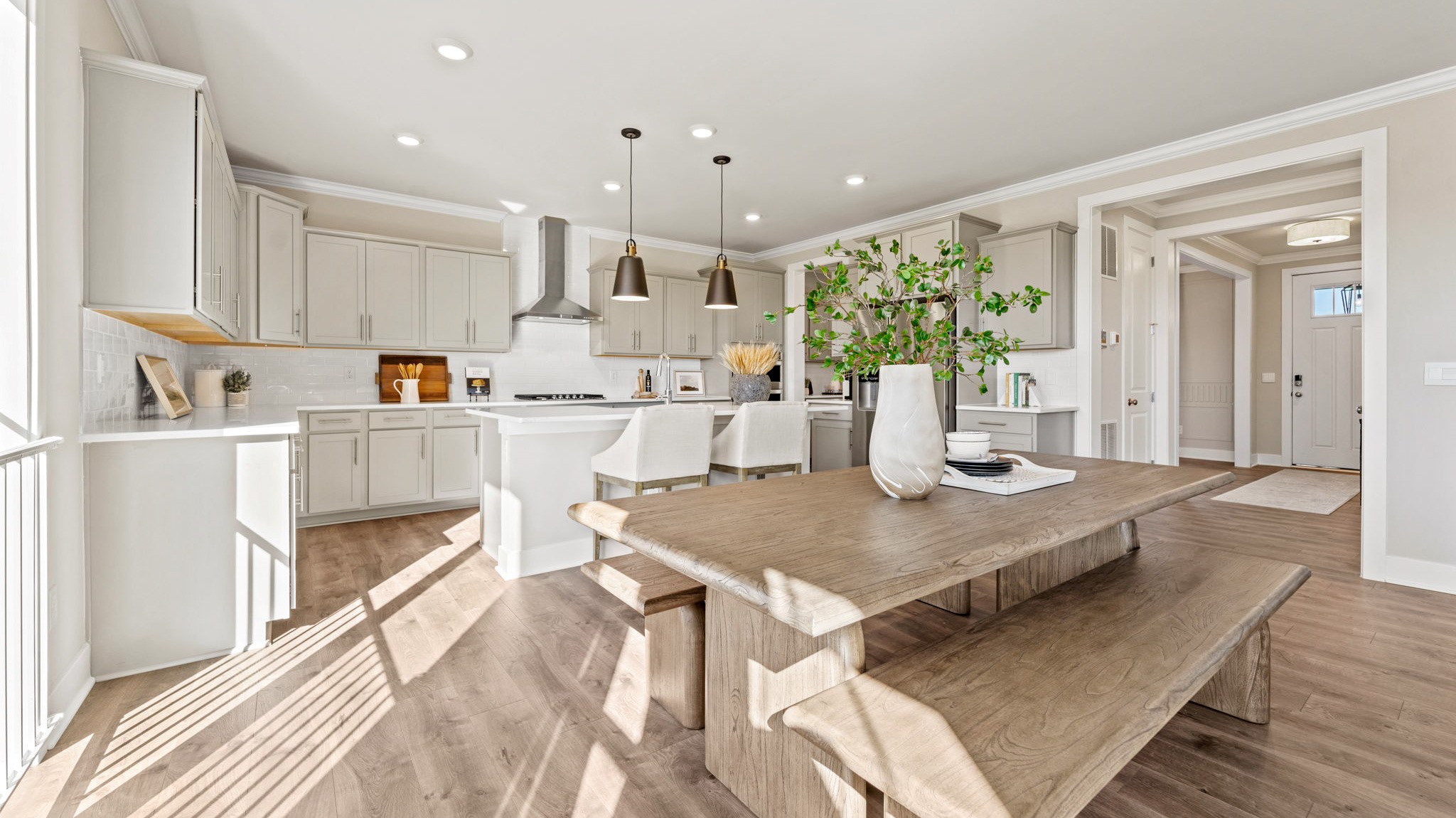 Dining area off of kitchen
