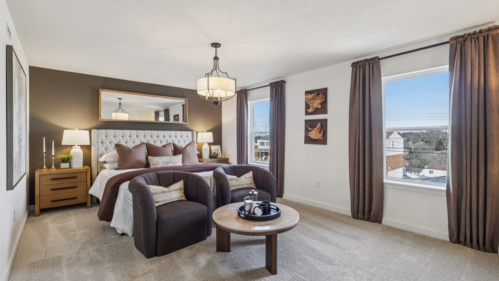 Primary bedroom suite