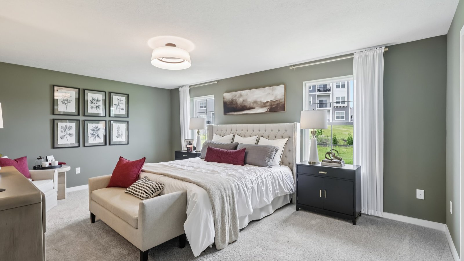 Primary bedroom suite