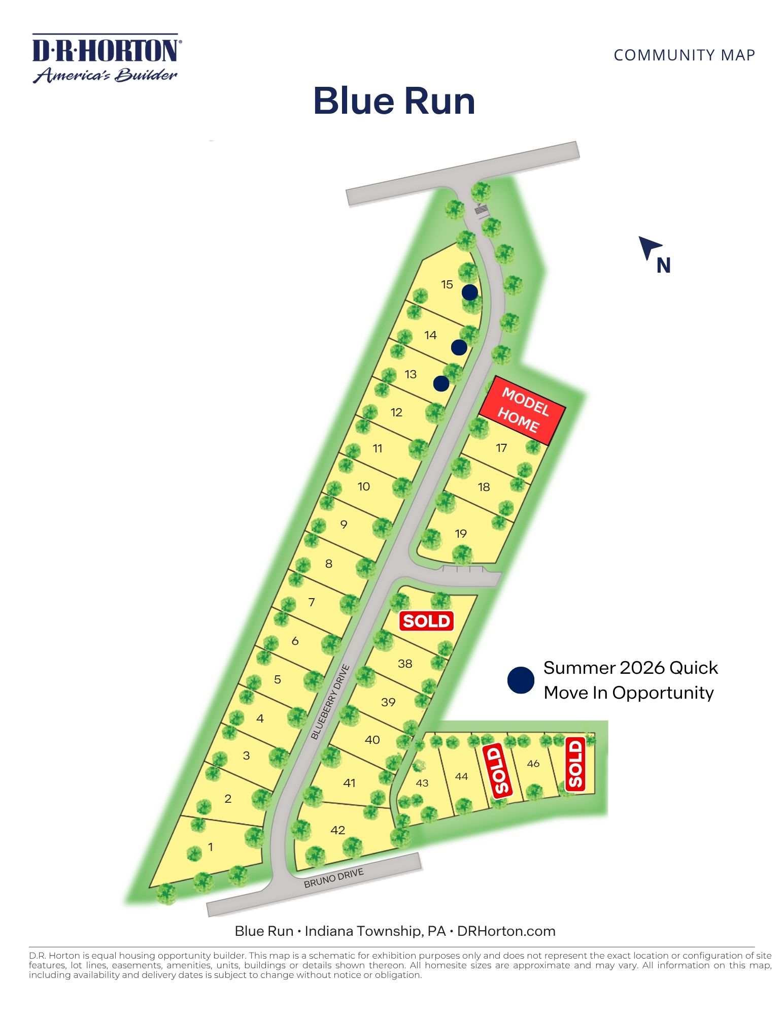 Static Lot Map