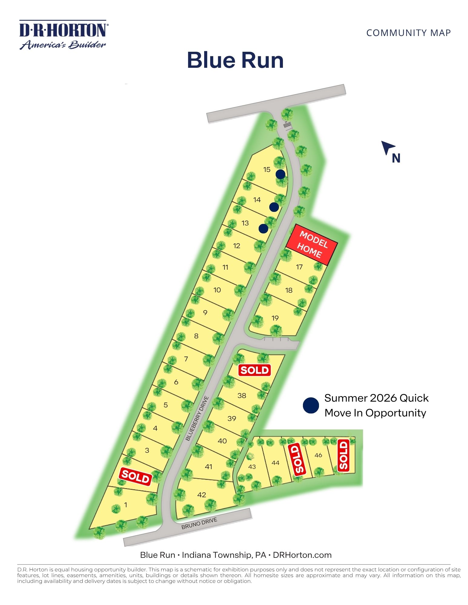 Static Lot Map
