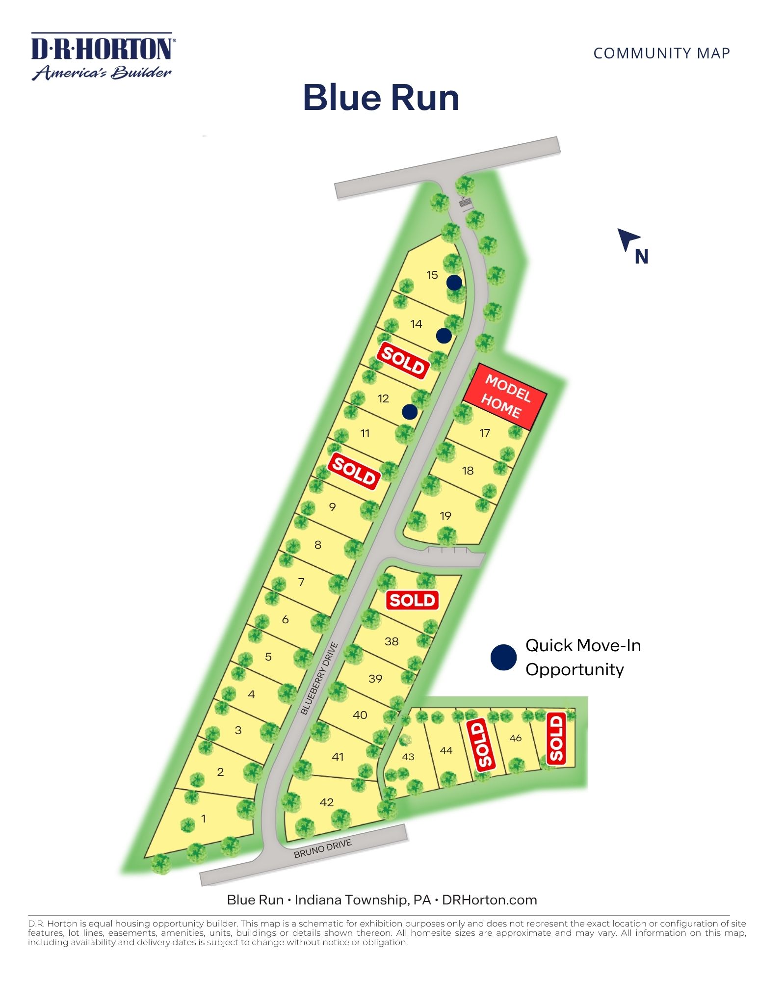 Static Lot Map