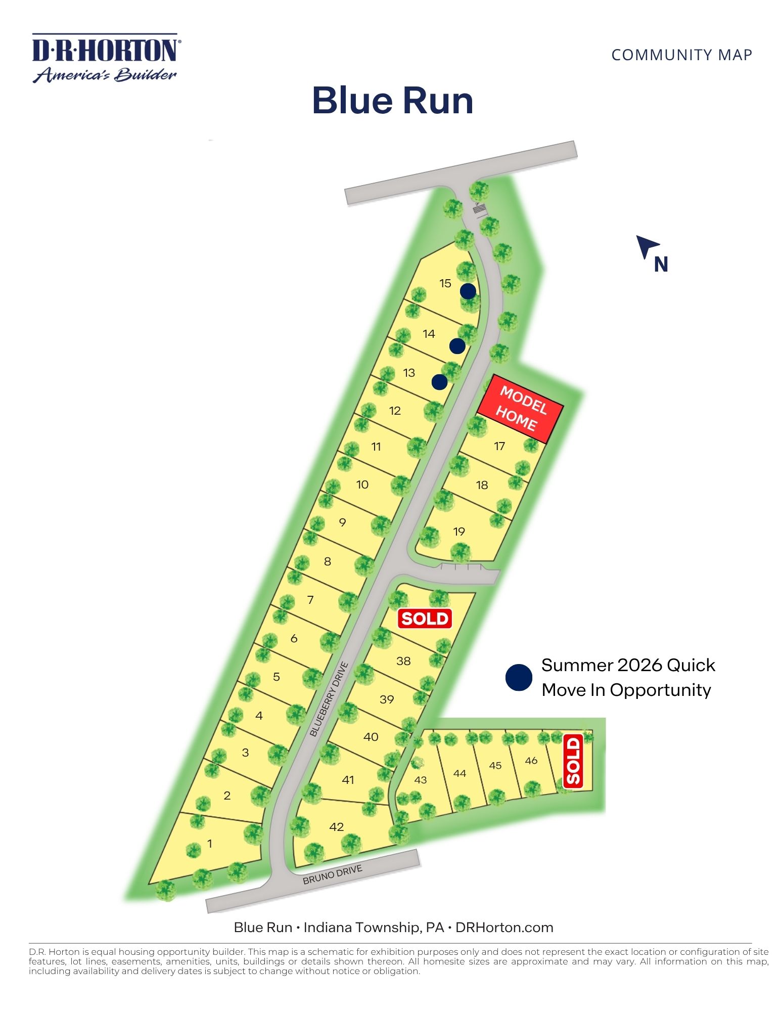 Static Lot Map
