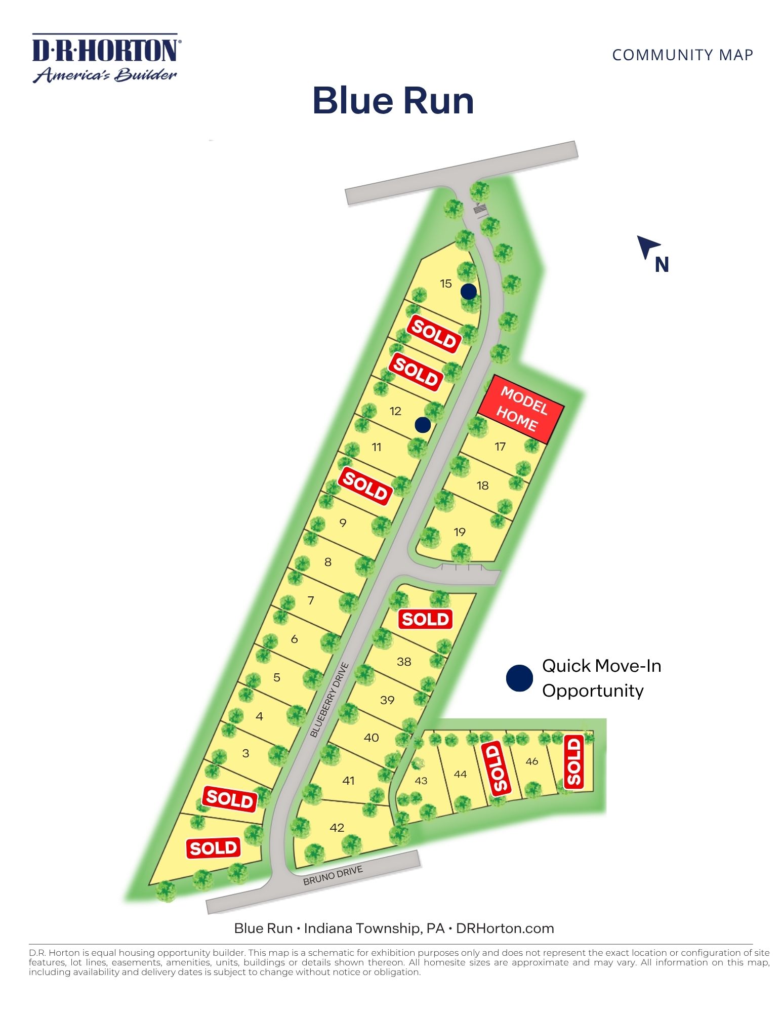 Static Lot Map