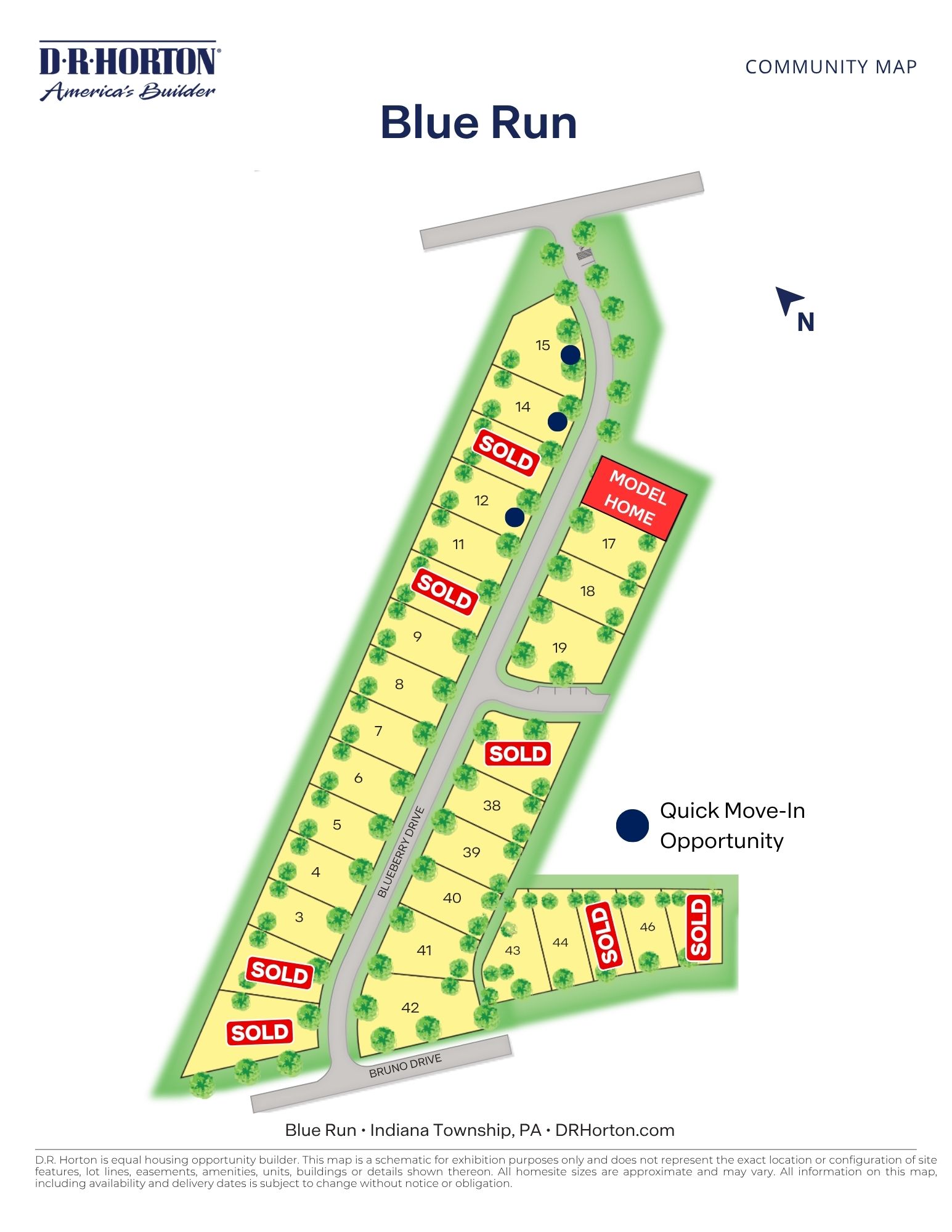 Static Lot Map
