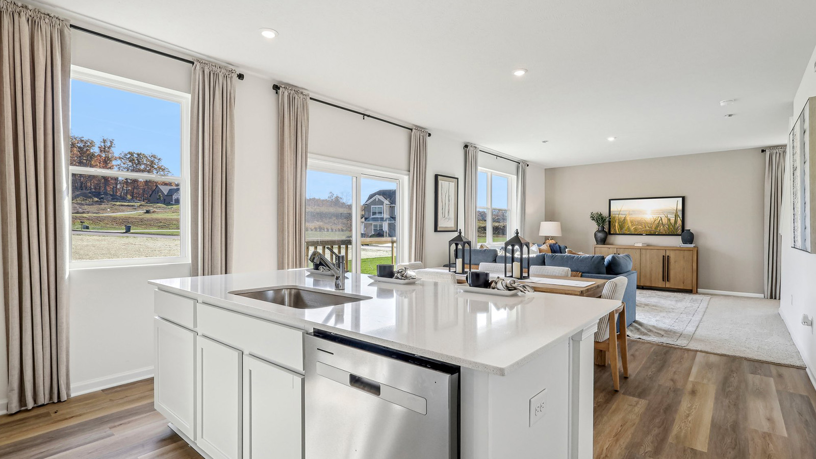 Kitchen open concept