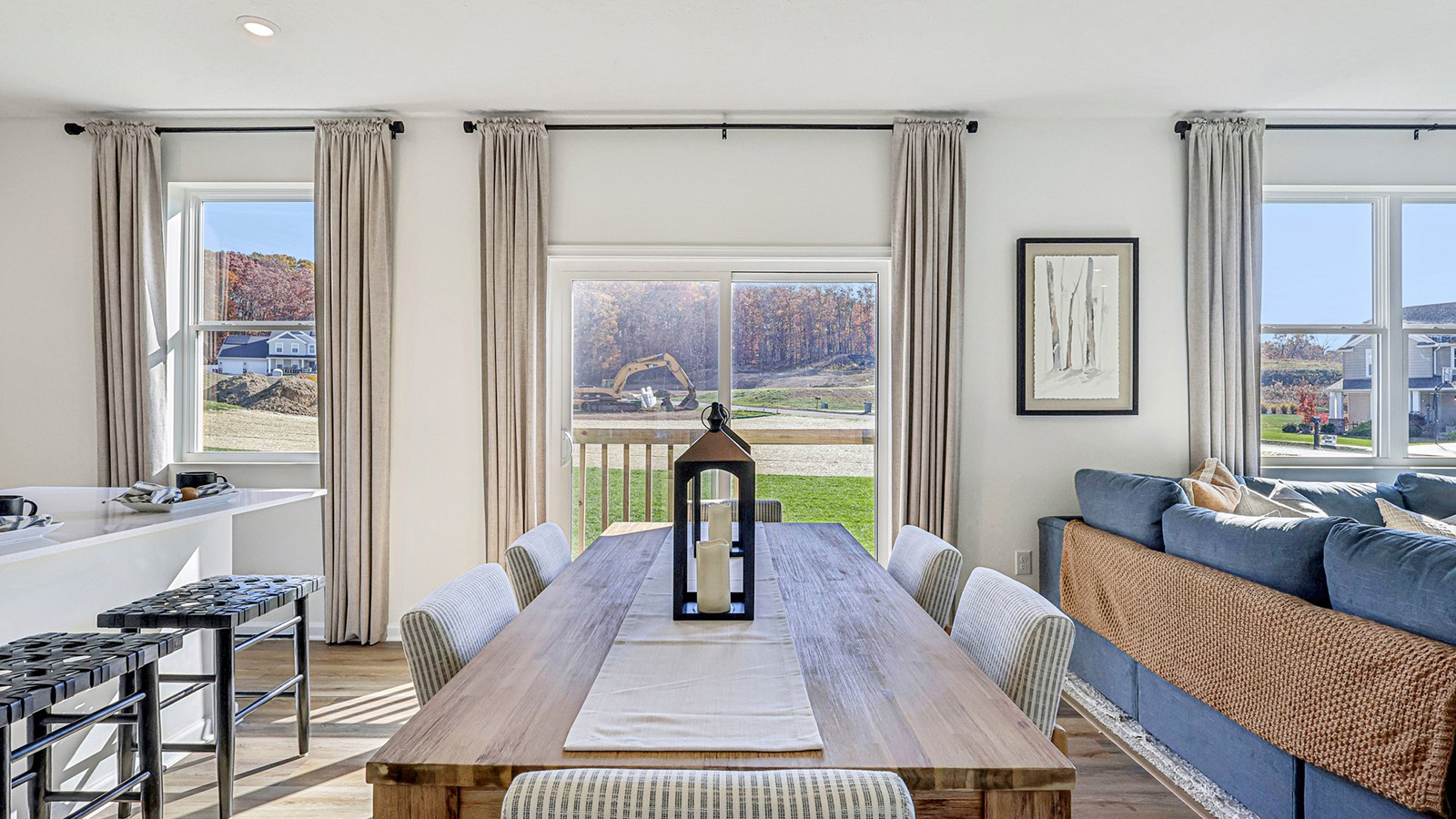 Casual dining space