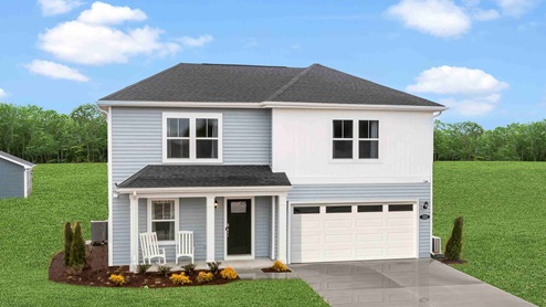 Whitehall floorplan exterior