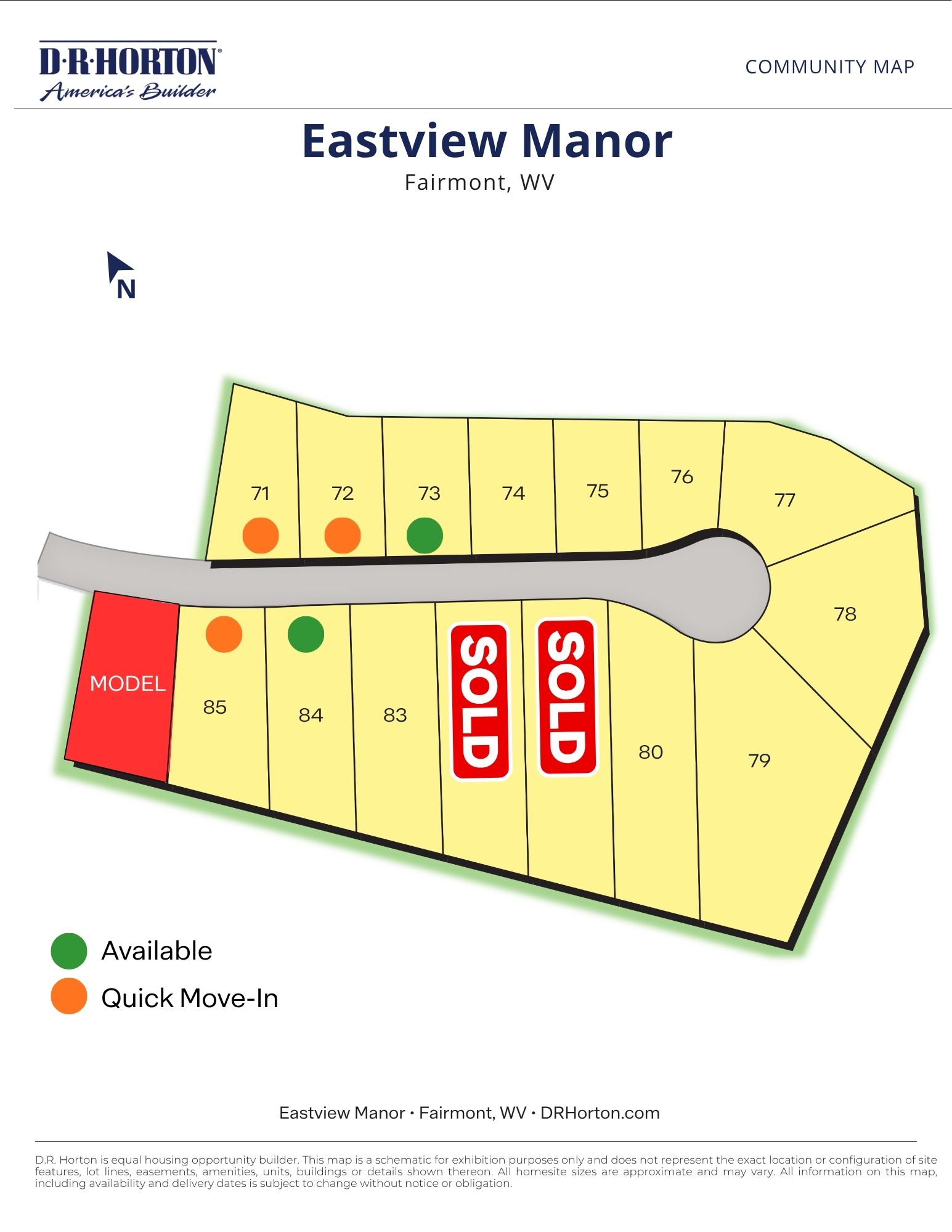 Static Lot Map