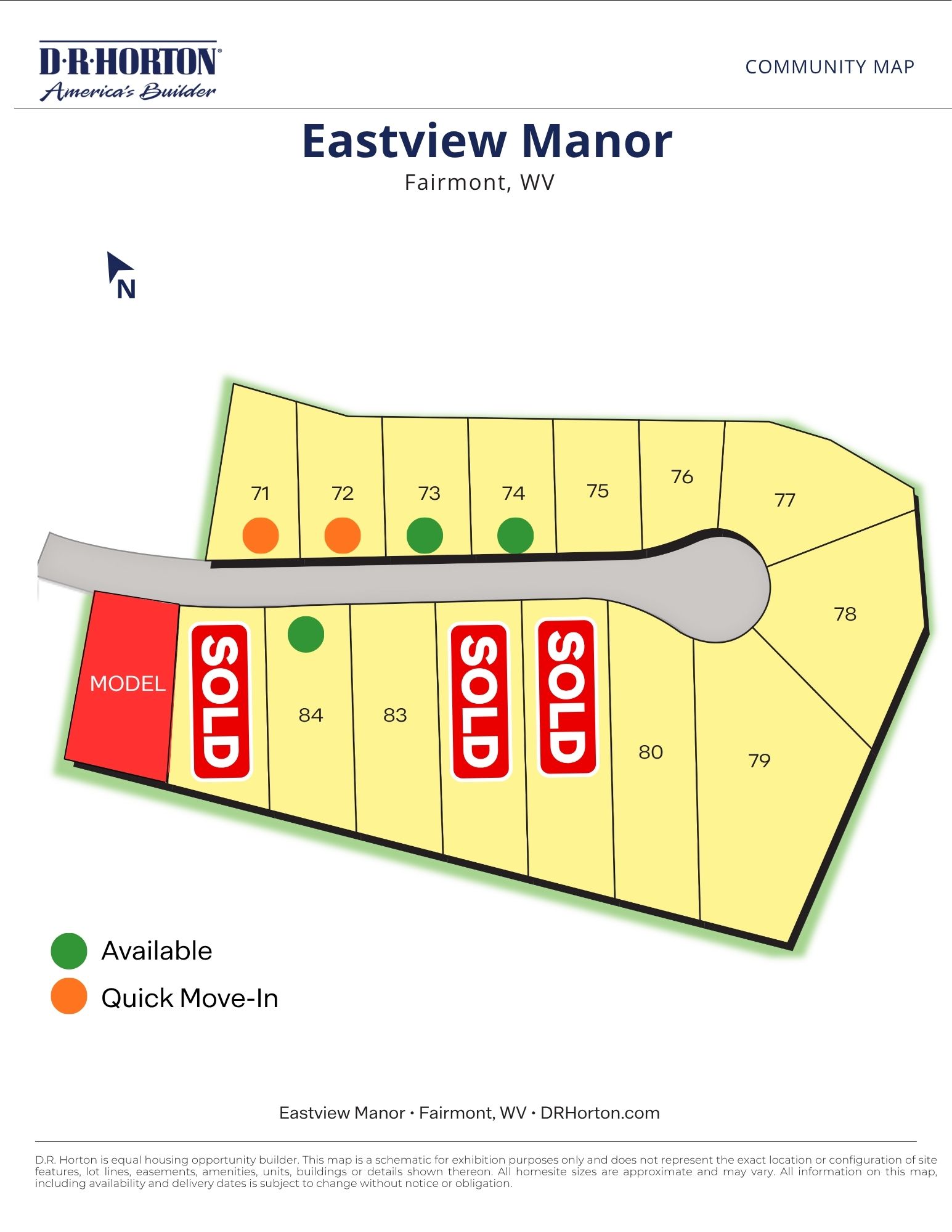 Static Lot Map
