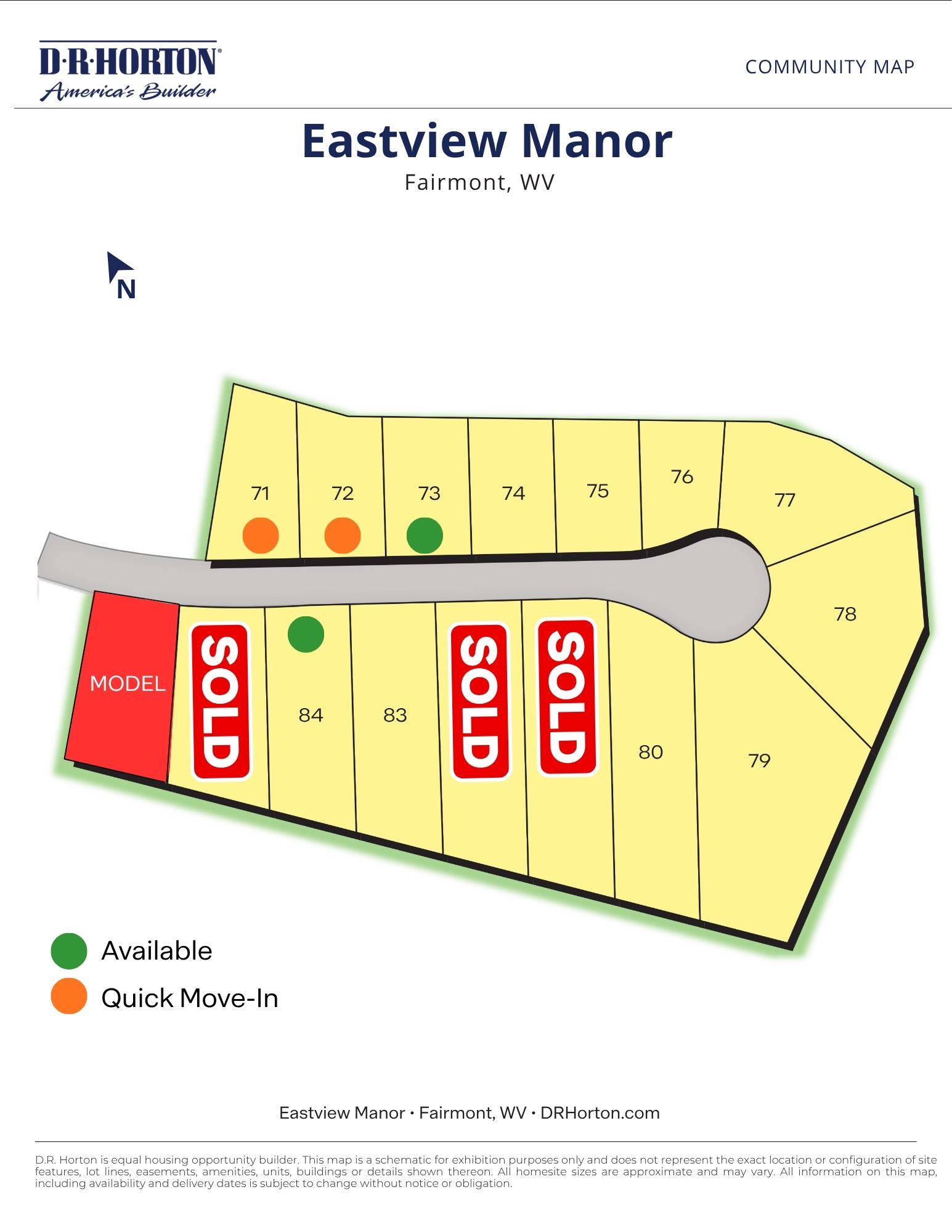 Static Lot Map