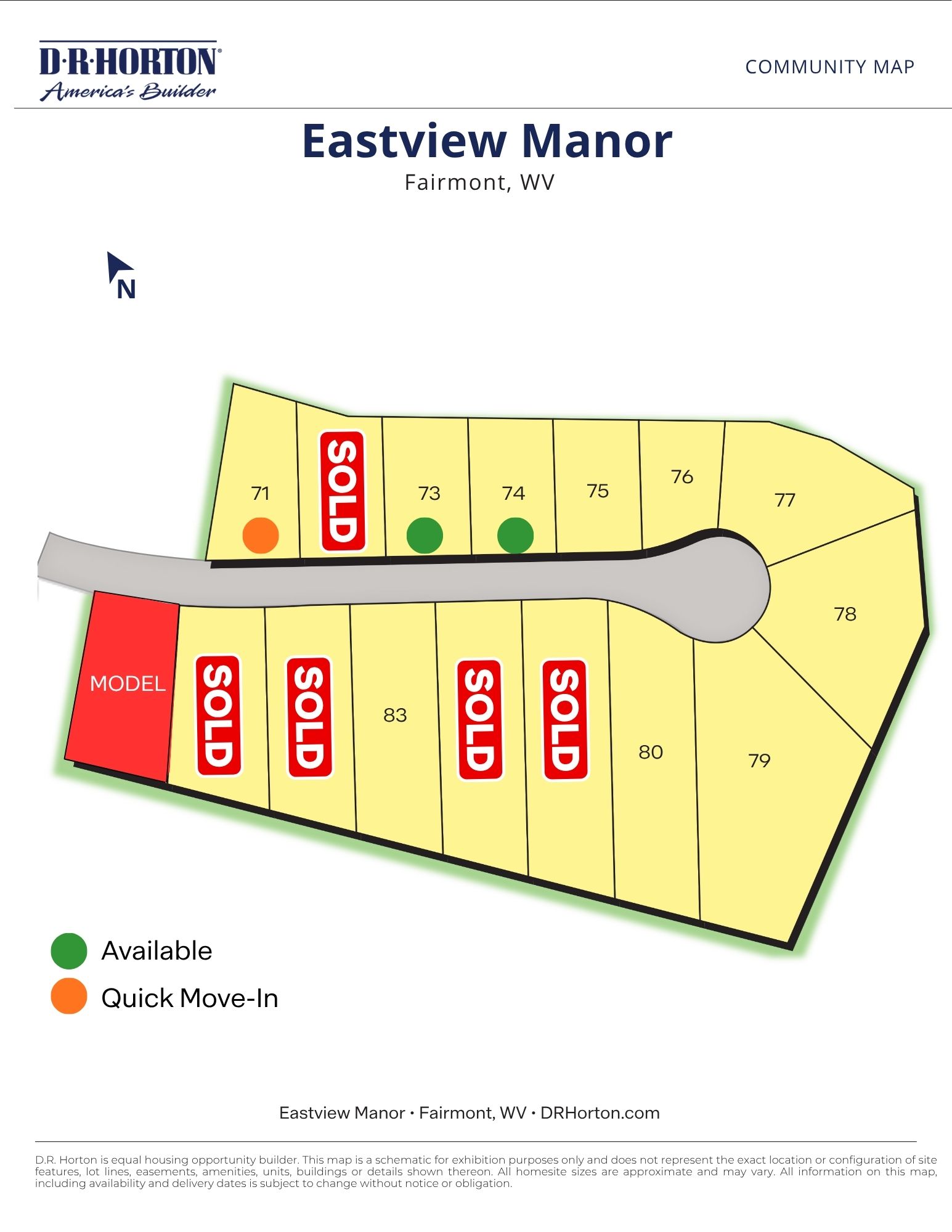 Static Lot Map