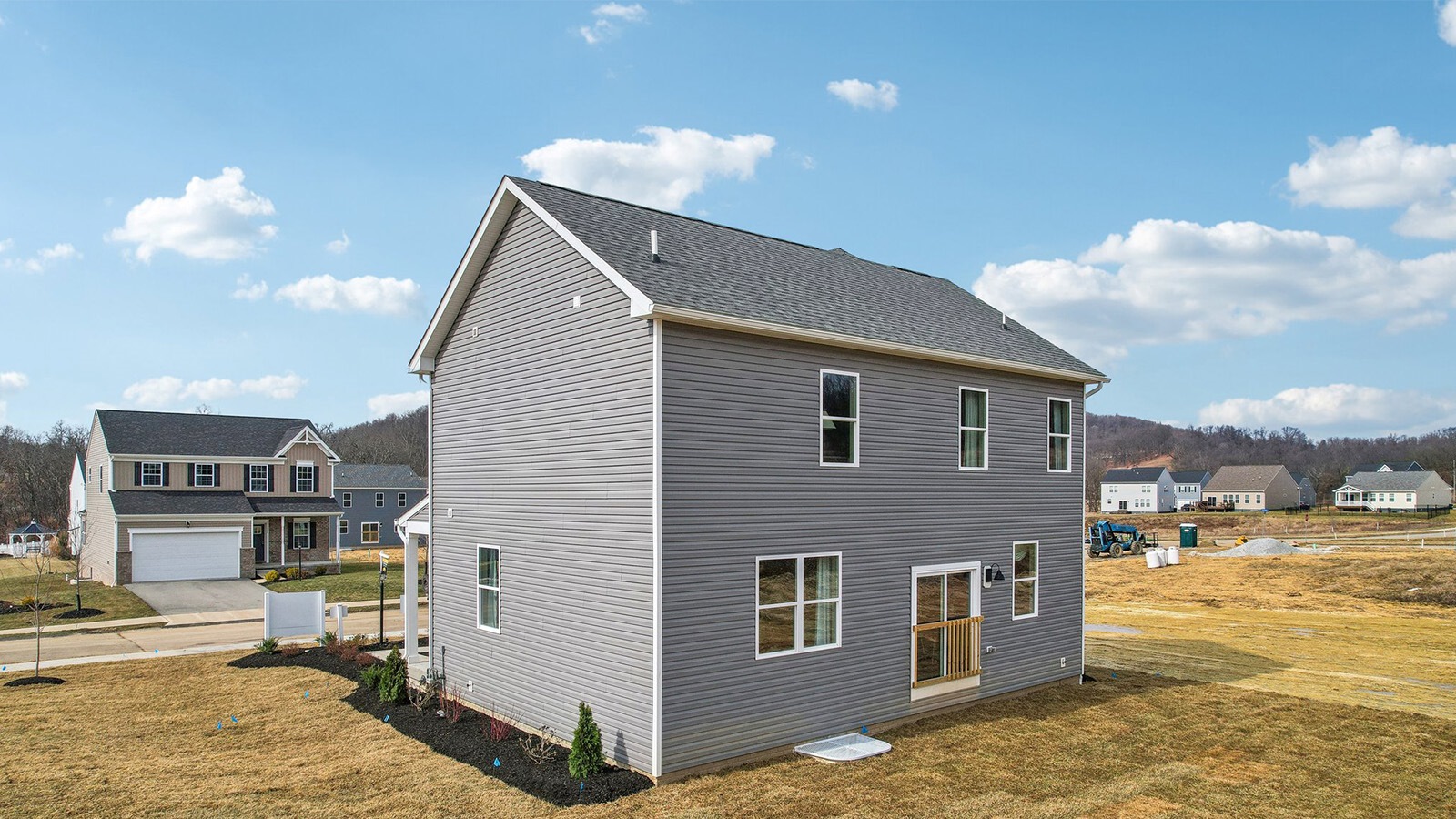 Deerfield exterior back
