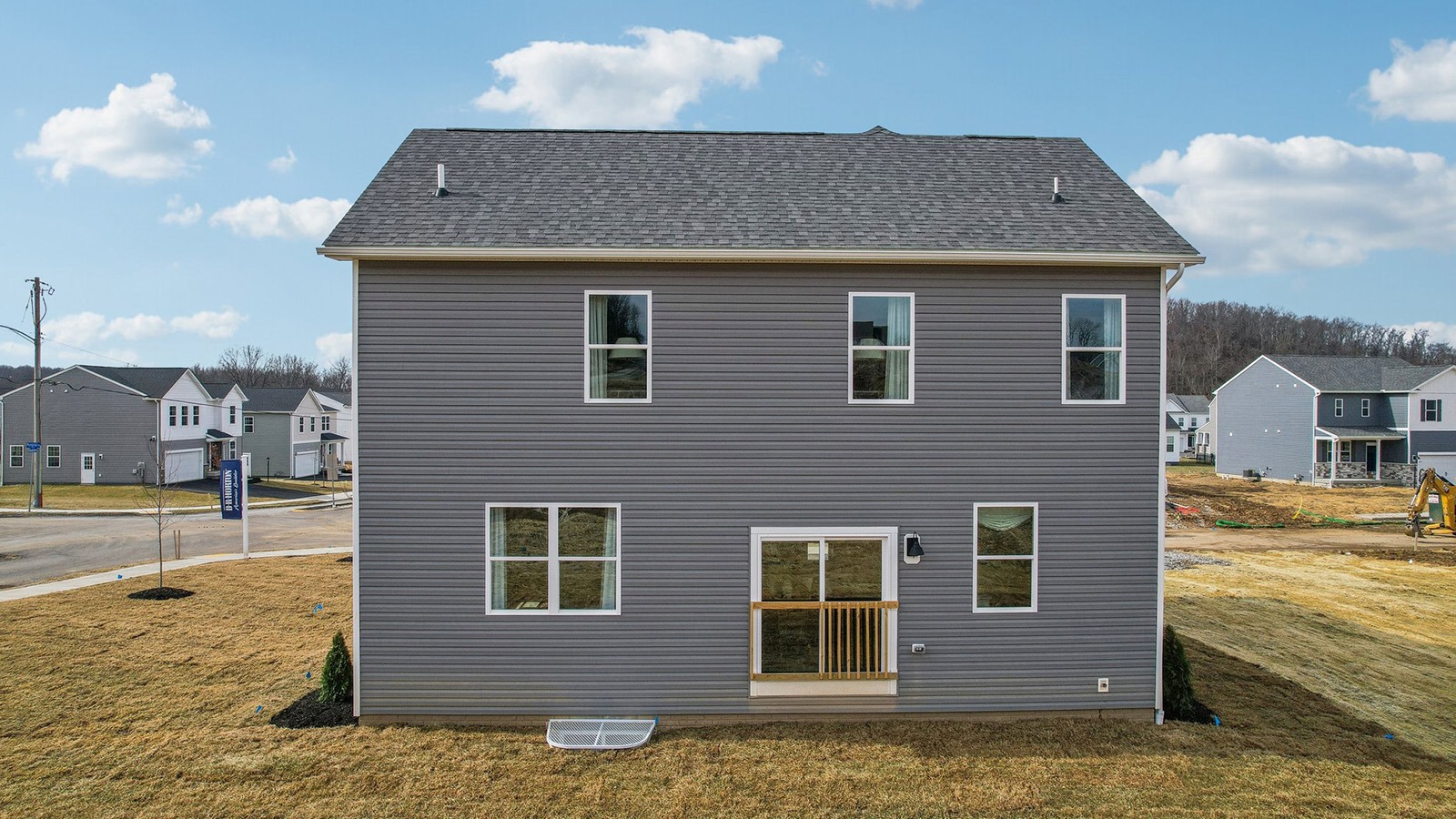 Deerfield exterior back