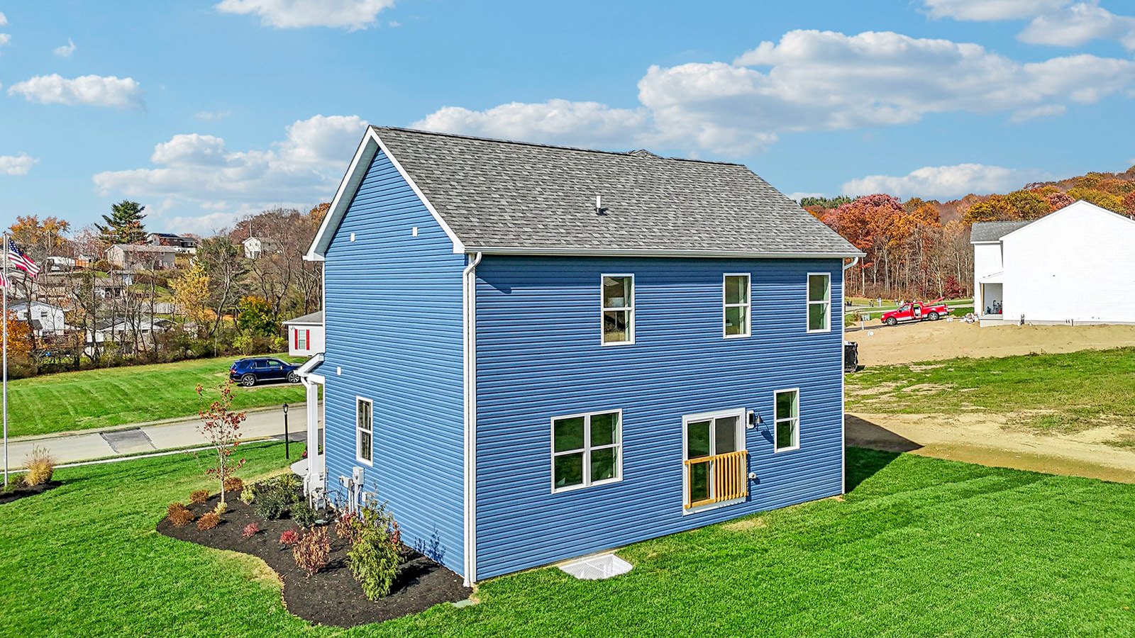 Deerfield exterior back