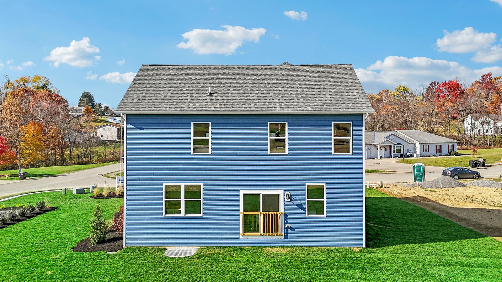 Deerfield exterior back