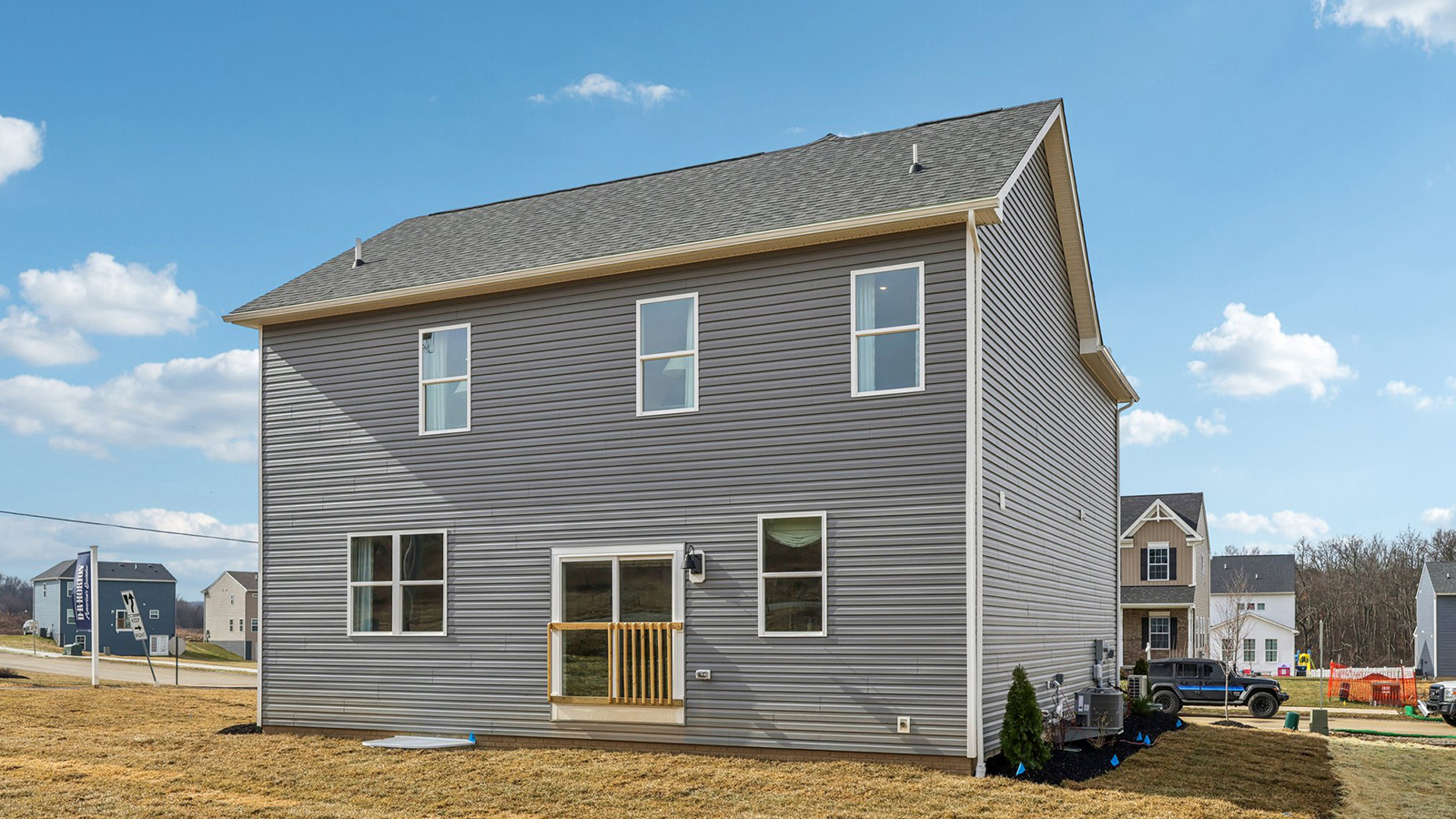 Deerfield exterior back