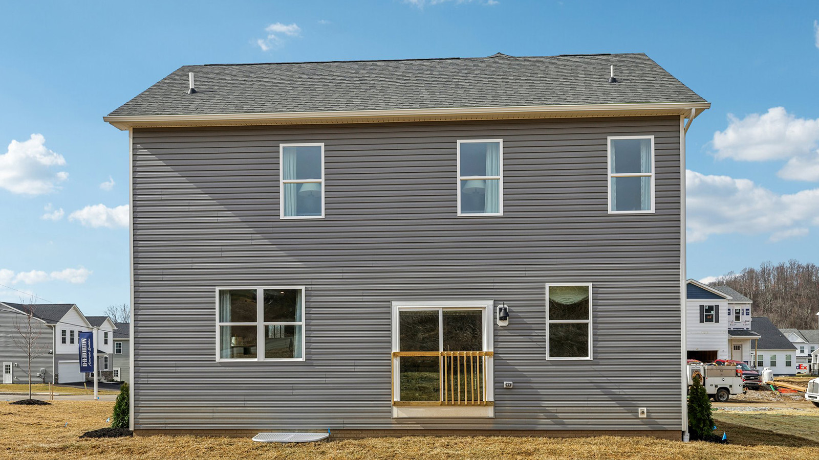 Deerfield exterior back