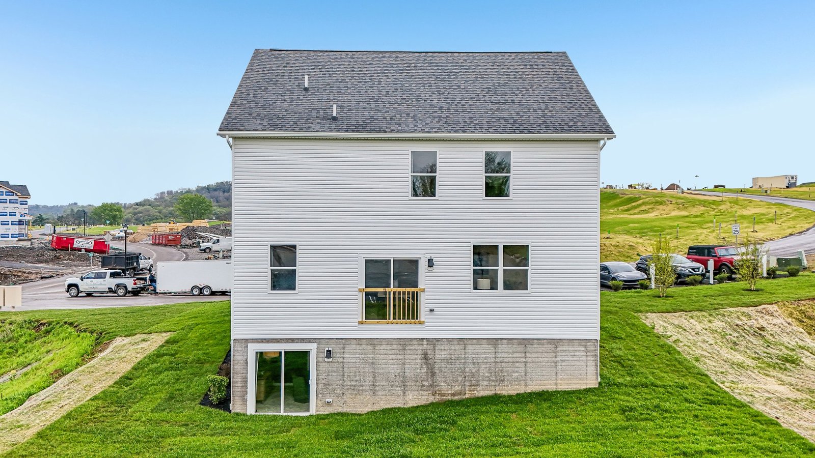 Penwell exterior back