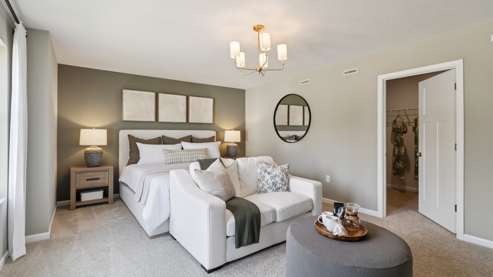 Primary bedroom suite