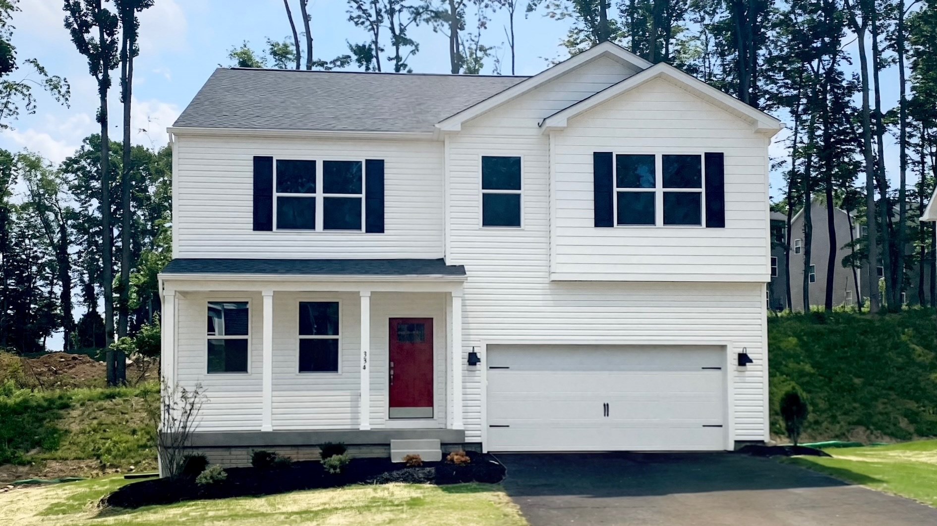 Exterior of lot 12