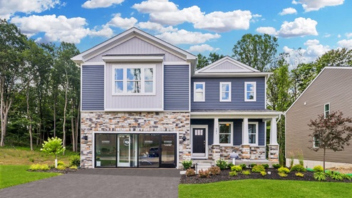Exterior of Galen model home