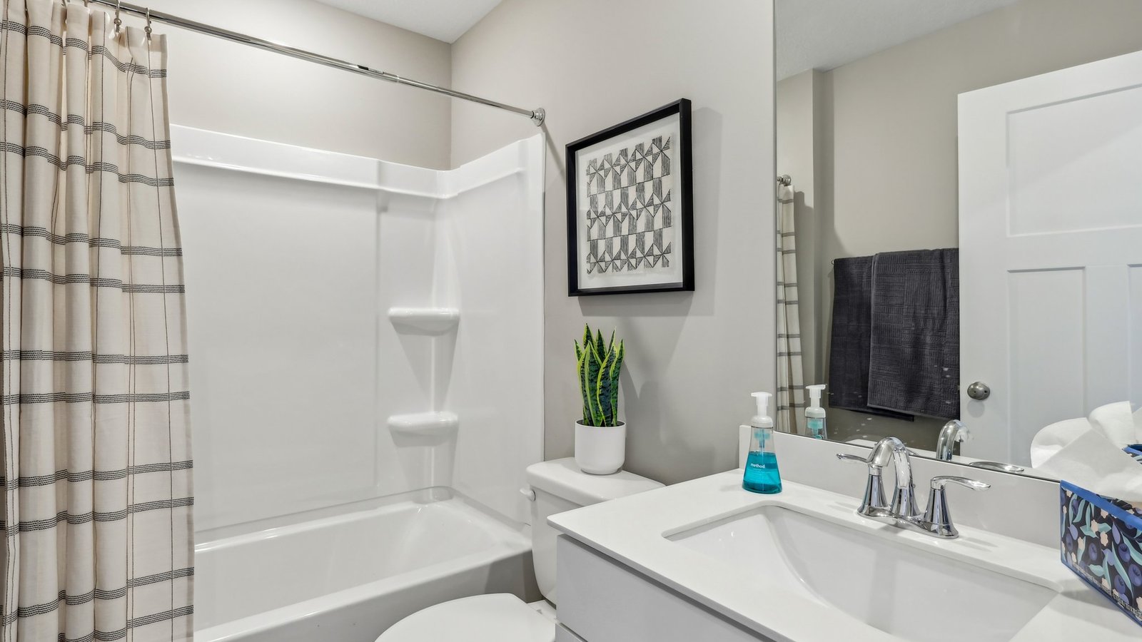 optional lower level bath