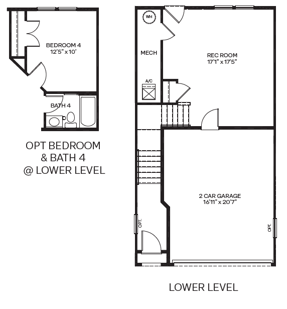 Lower Level with options