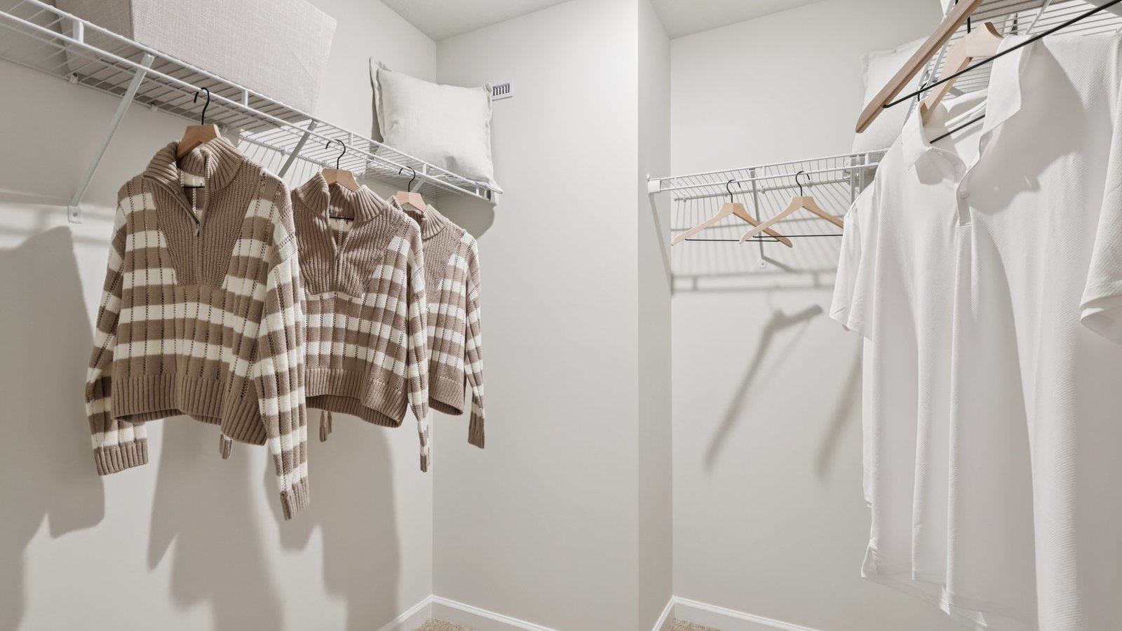 Primary walk-in closet