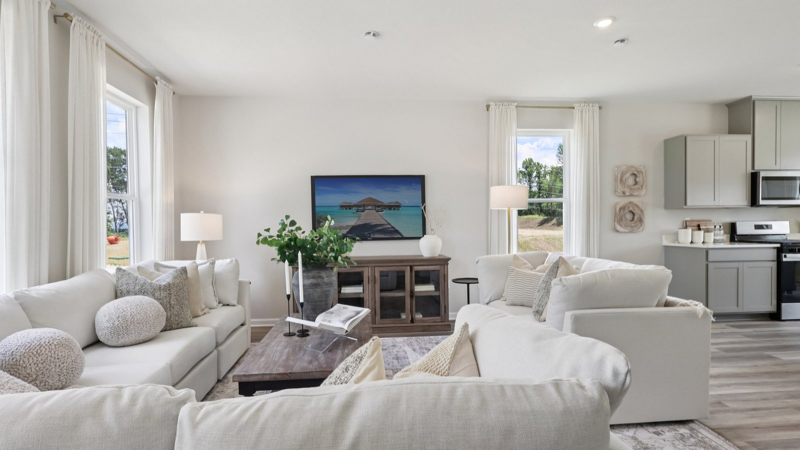 Living room space