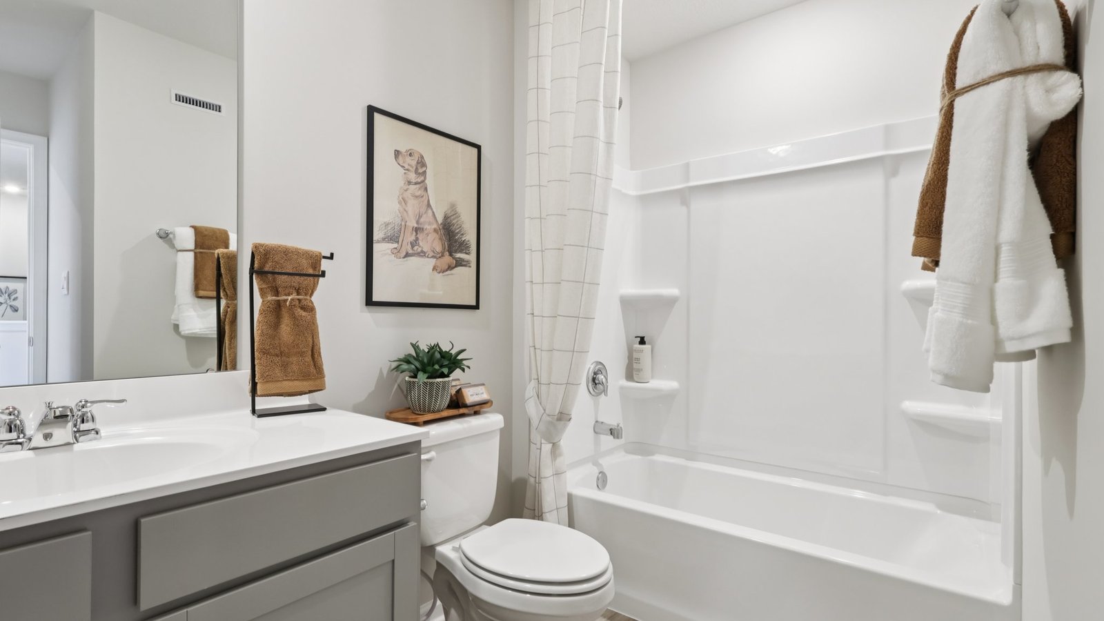 Secondary bathroom