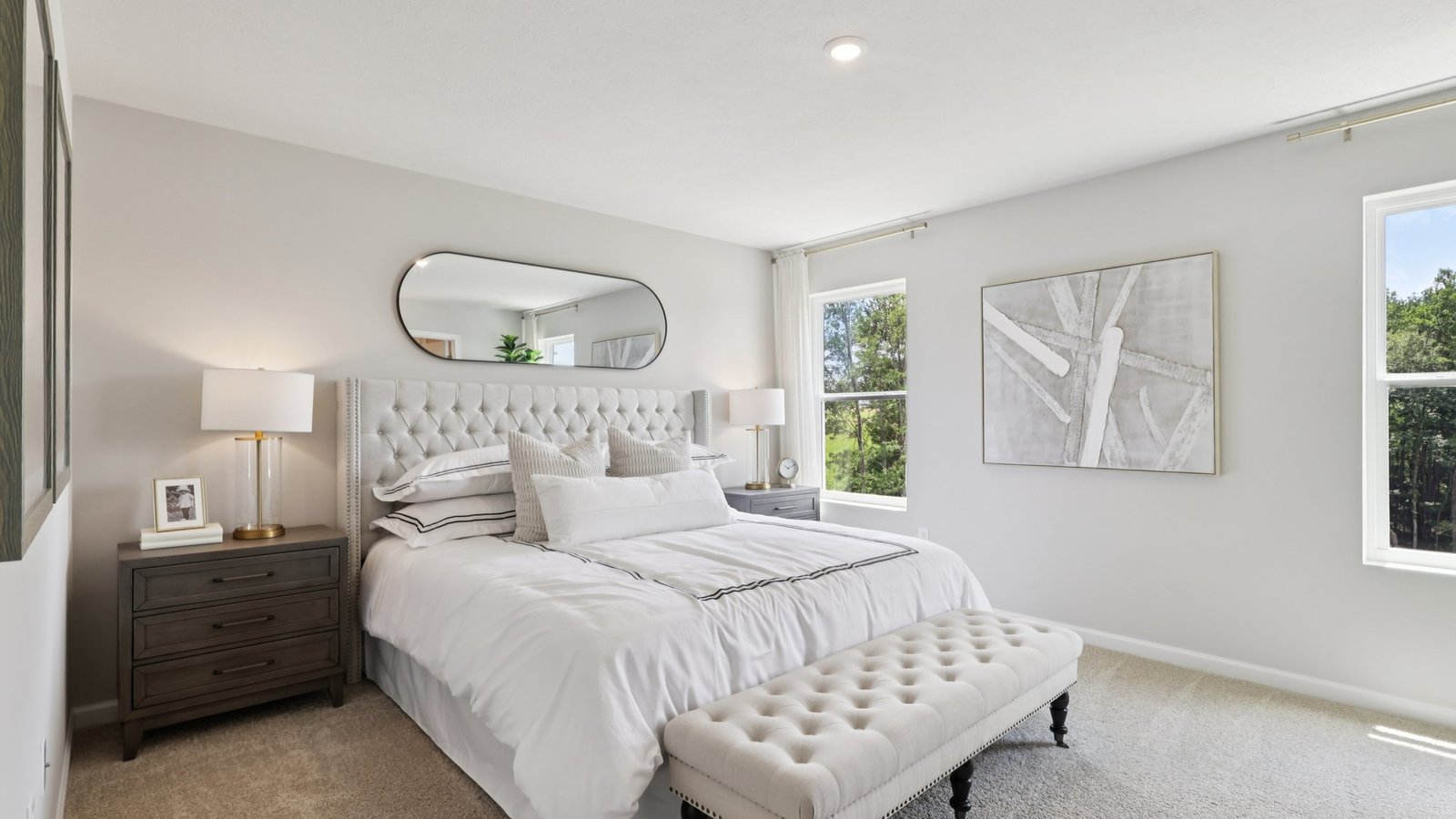 Primary bedroom suite