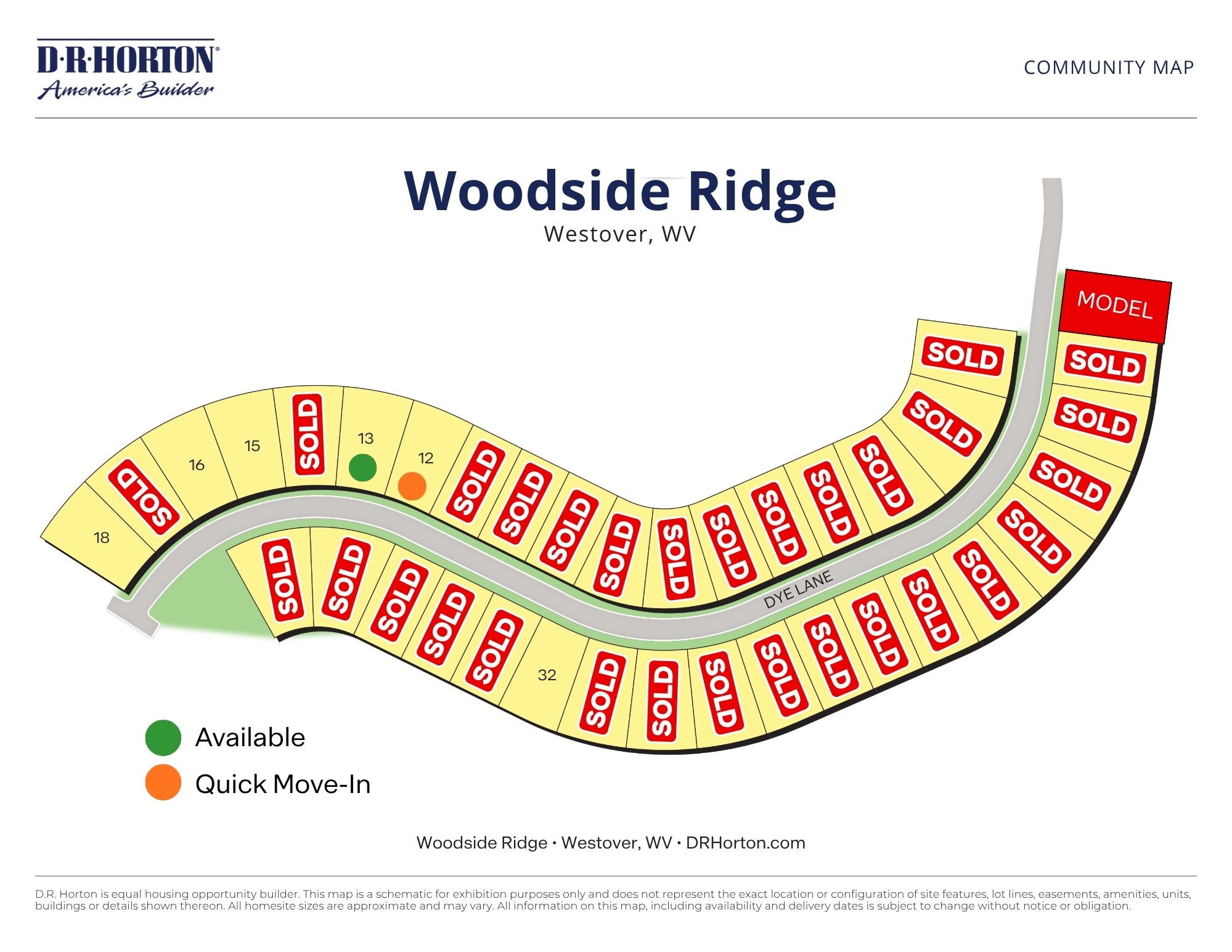 Static Lot Map