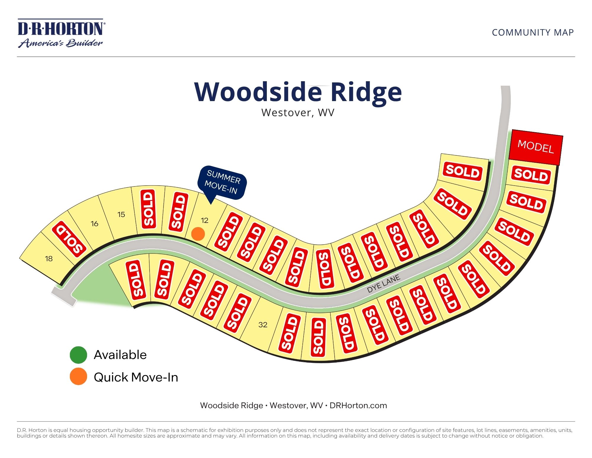 Static Lot Map