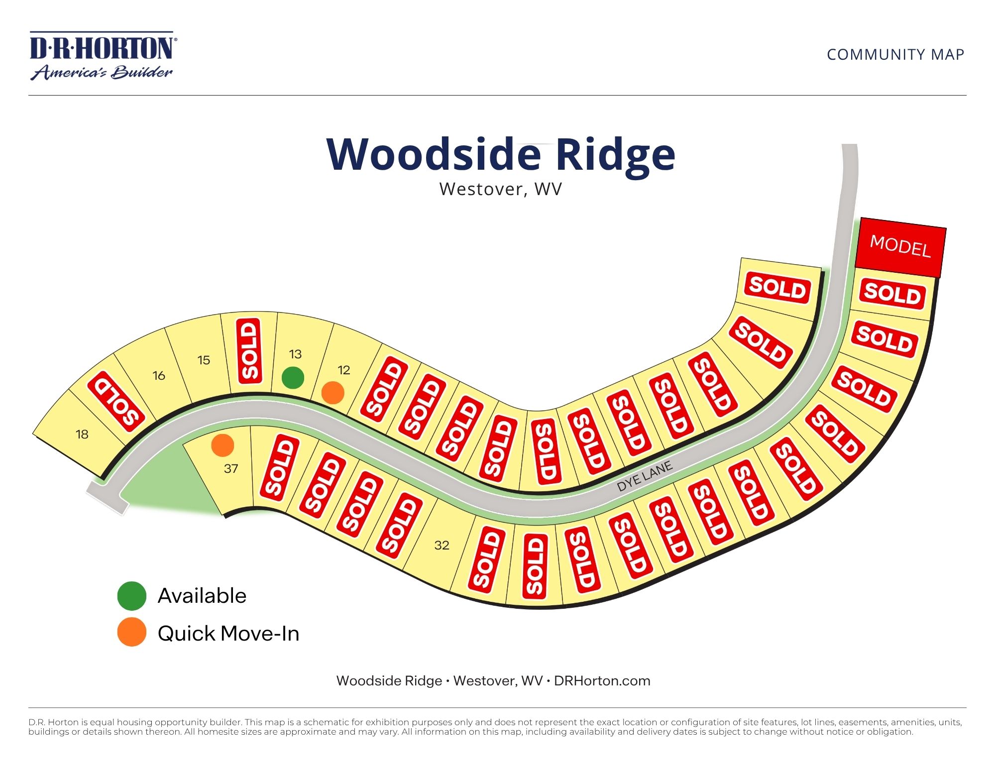 Static Lot Map