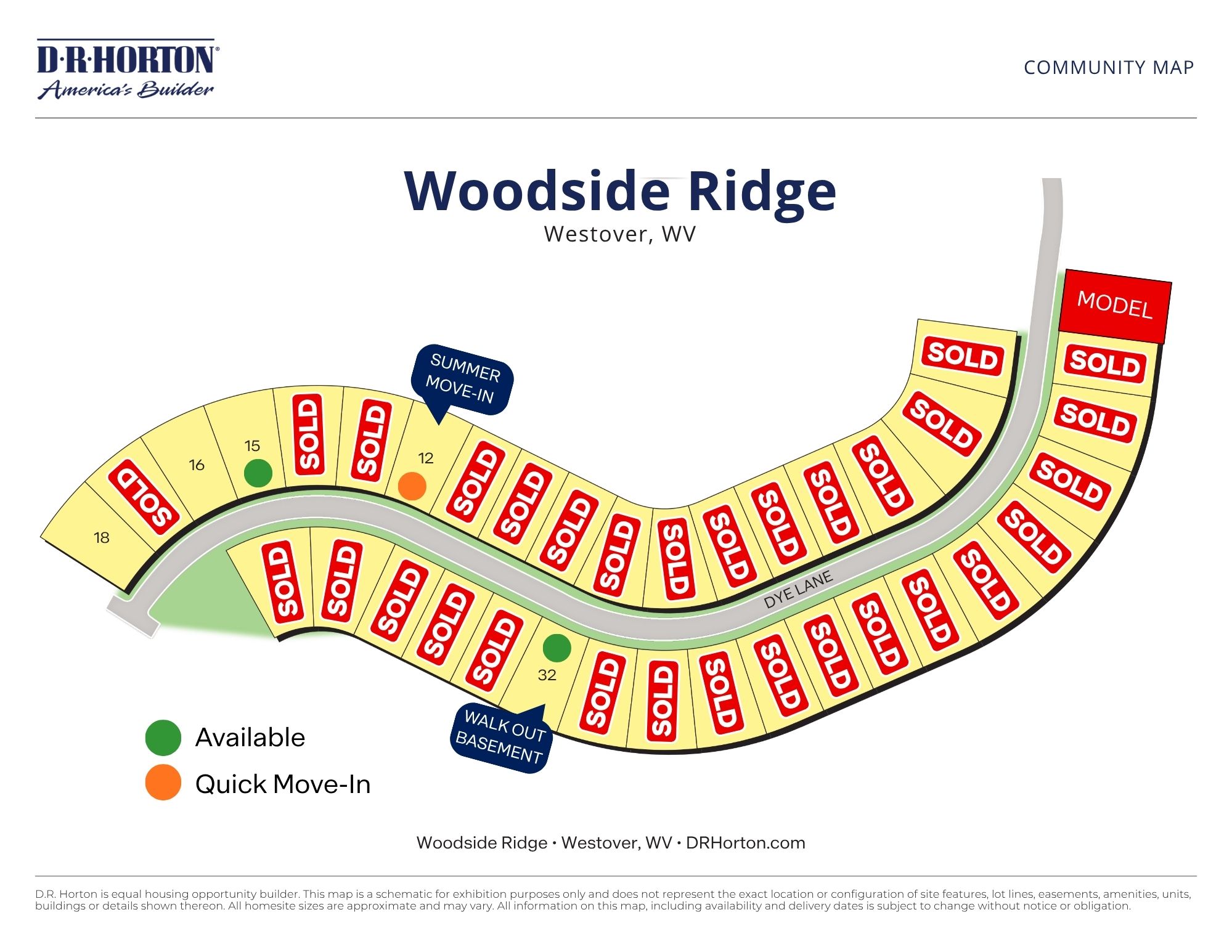 Static Lot Map