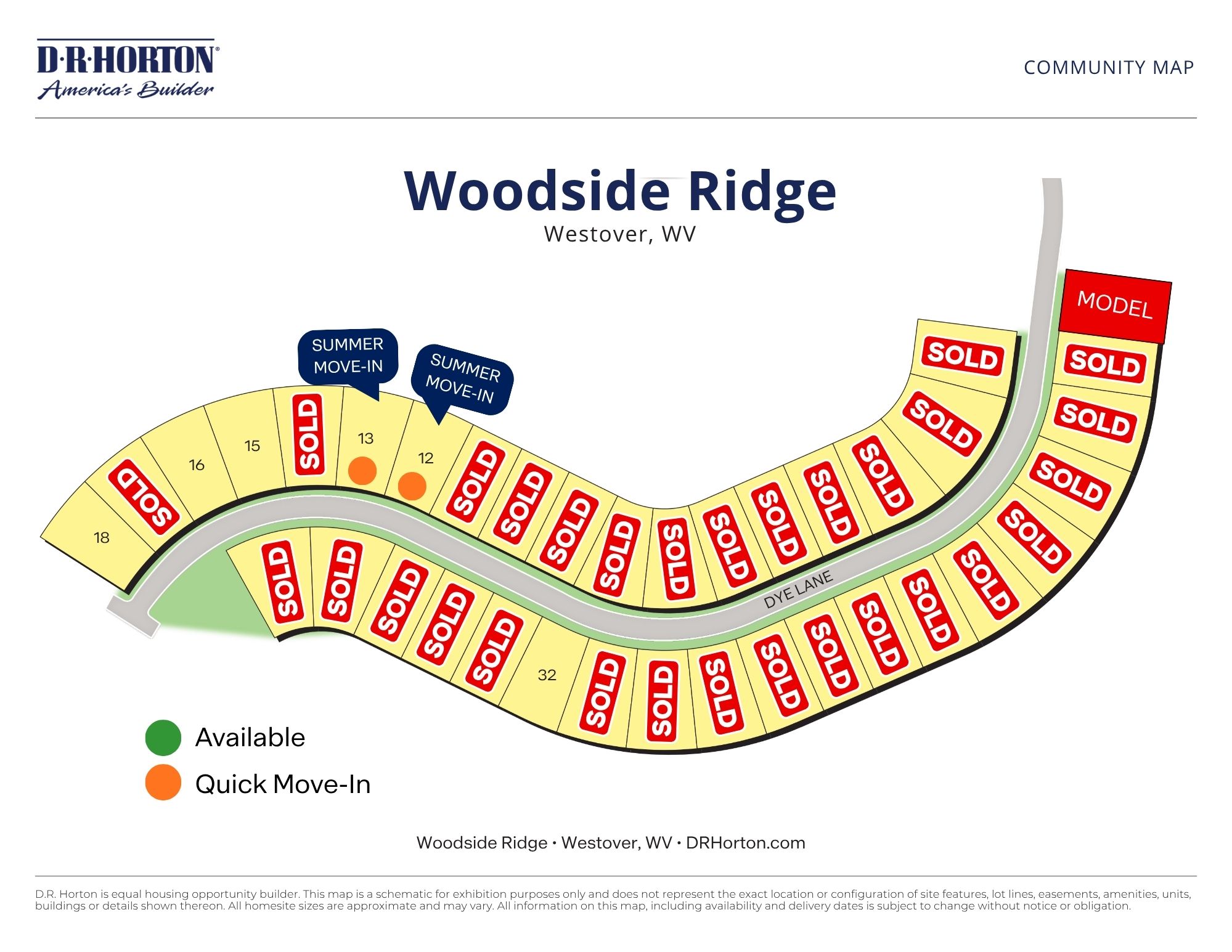 Static Lot Map