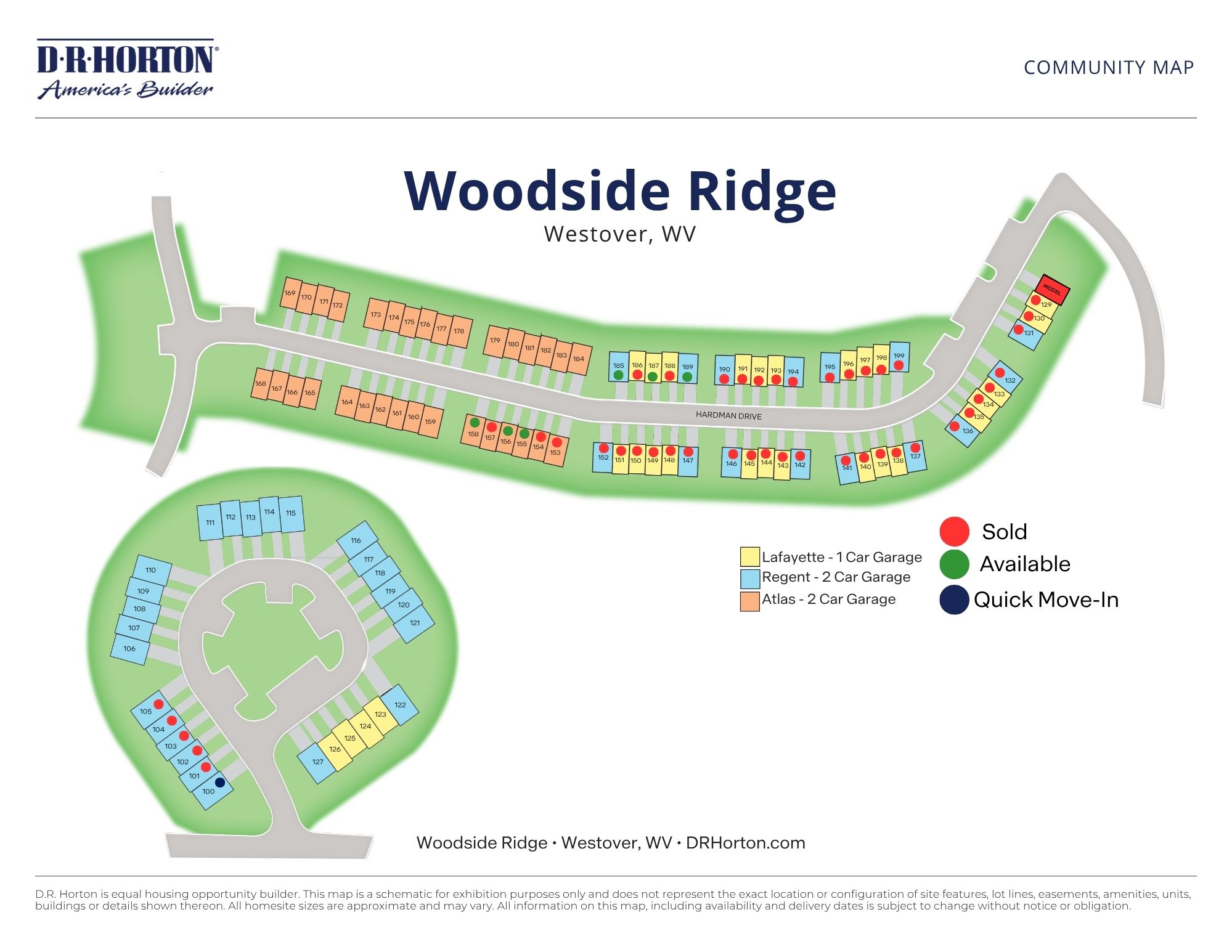 Static Lot Map