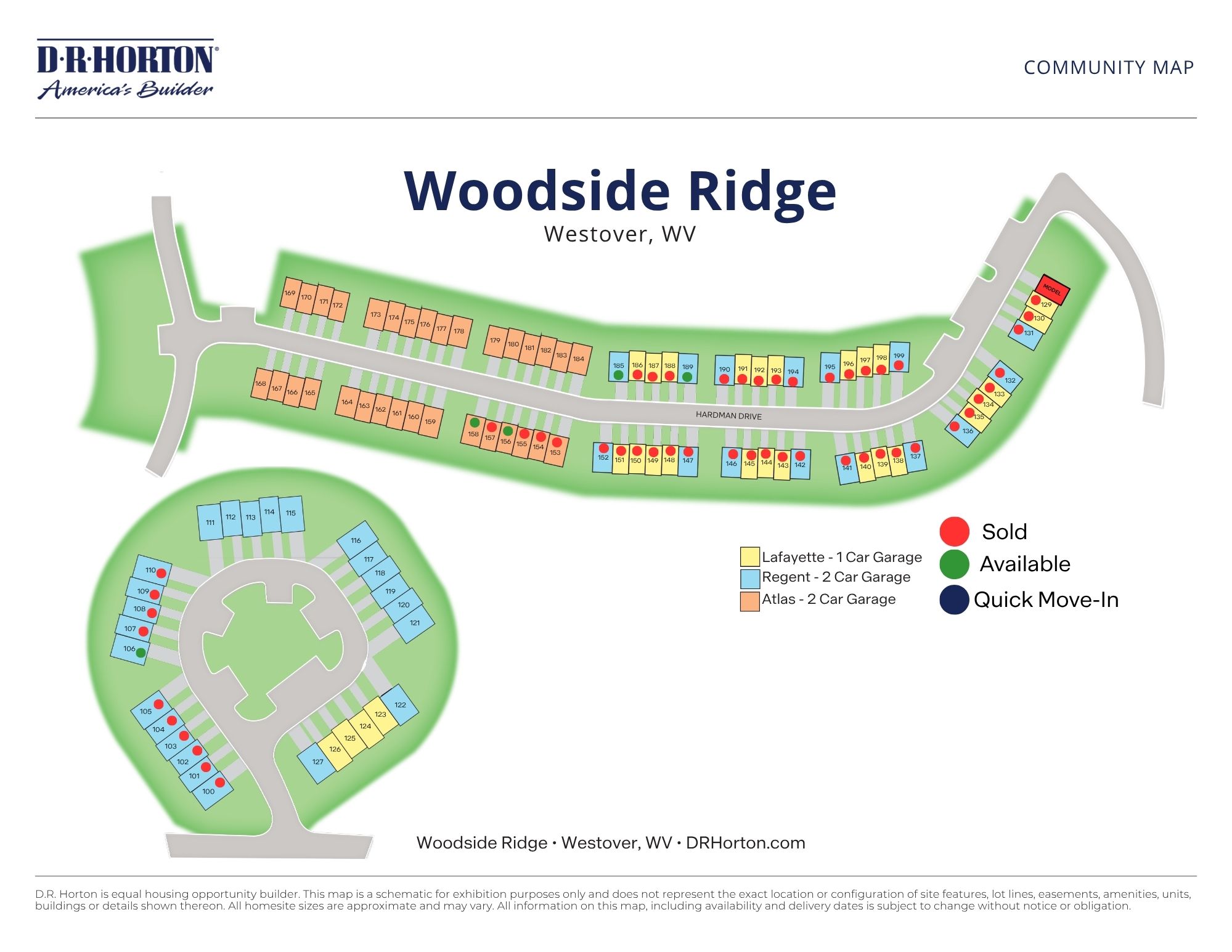 Static Lot Map