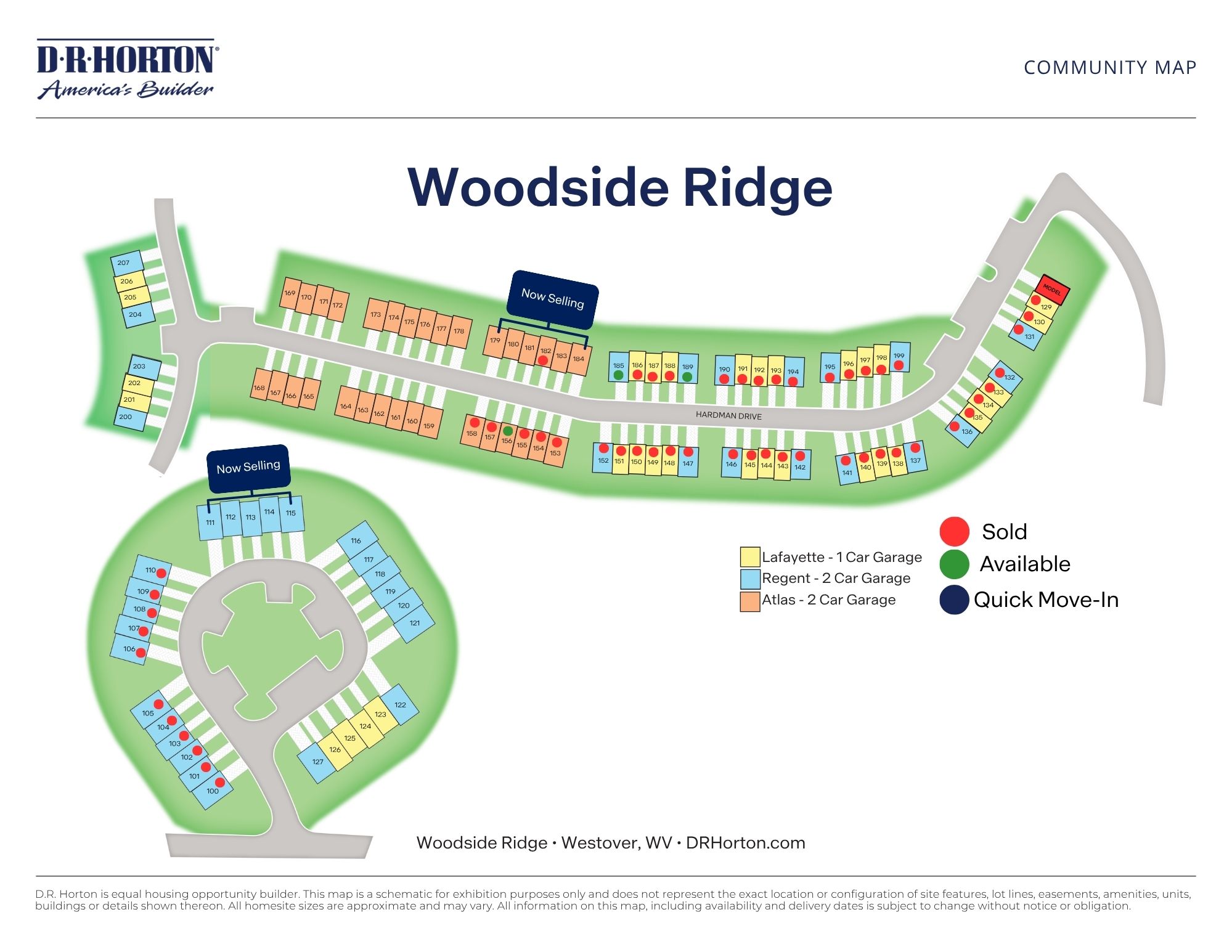 Static Lot Map