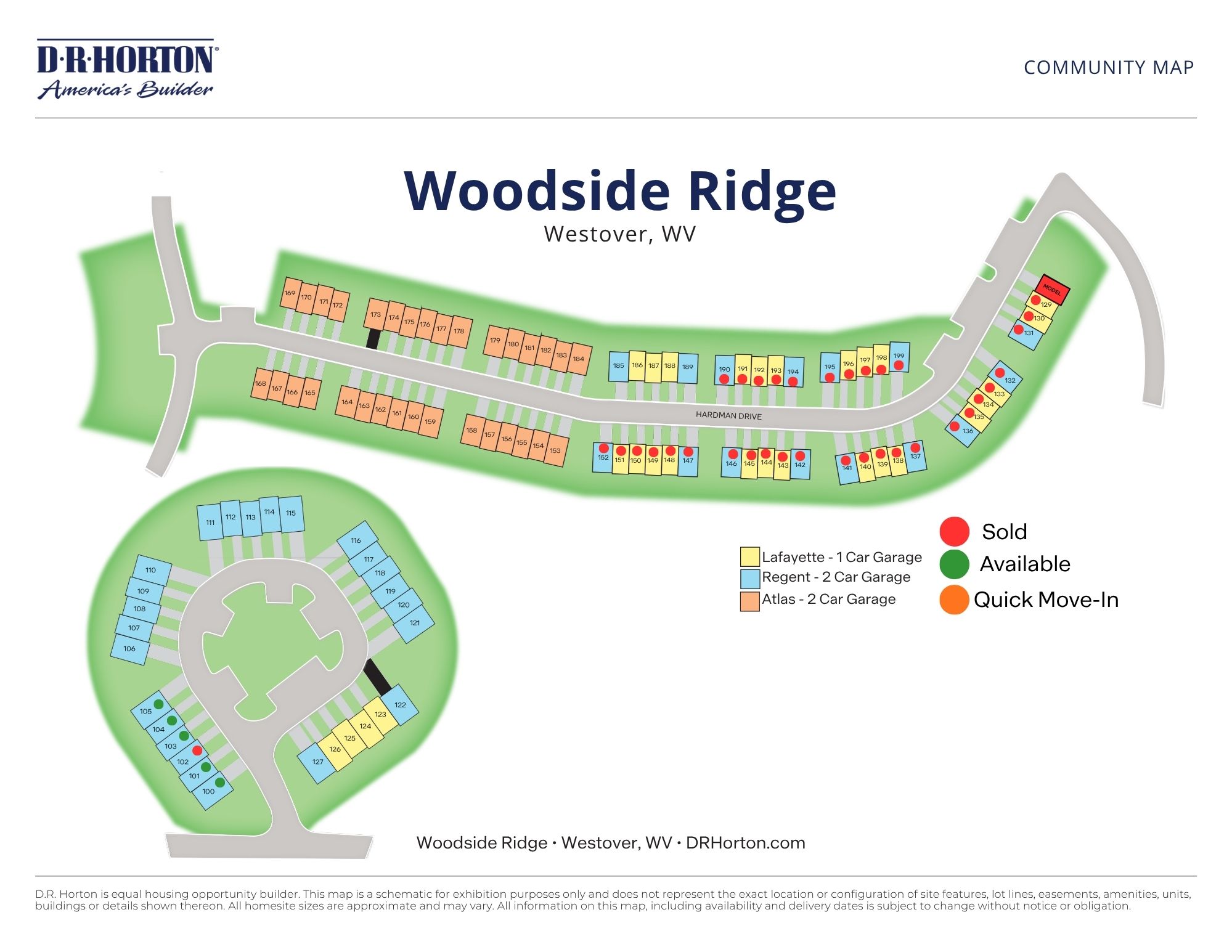 Static Lot Map