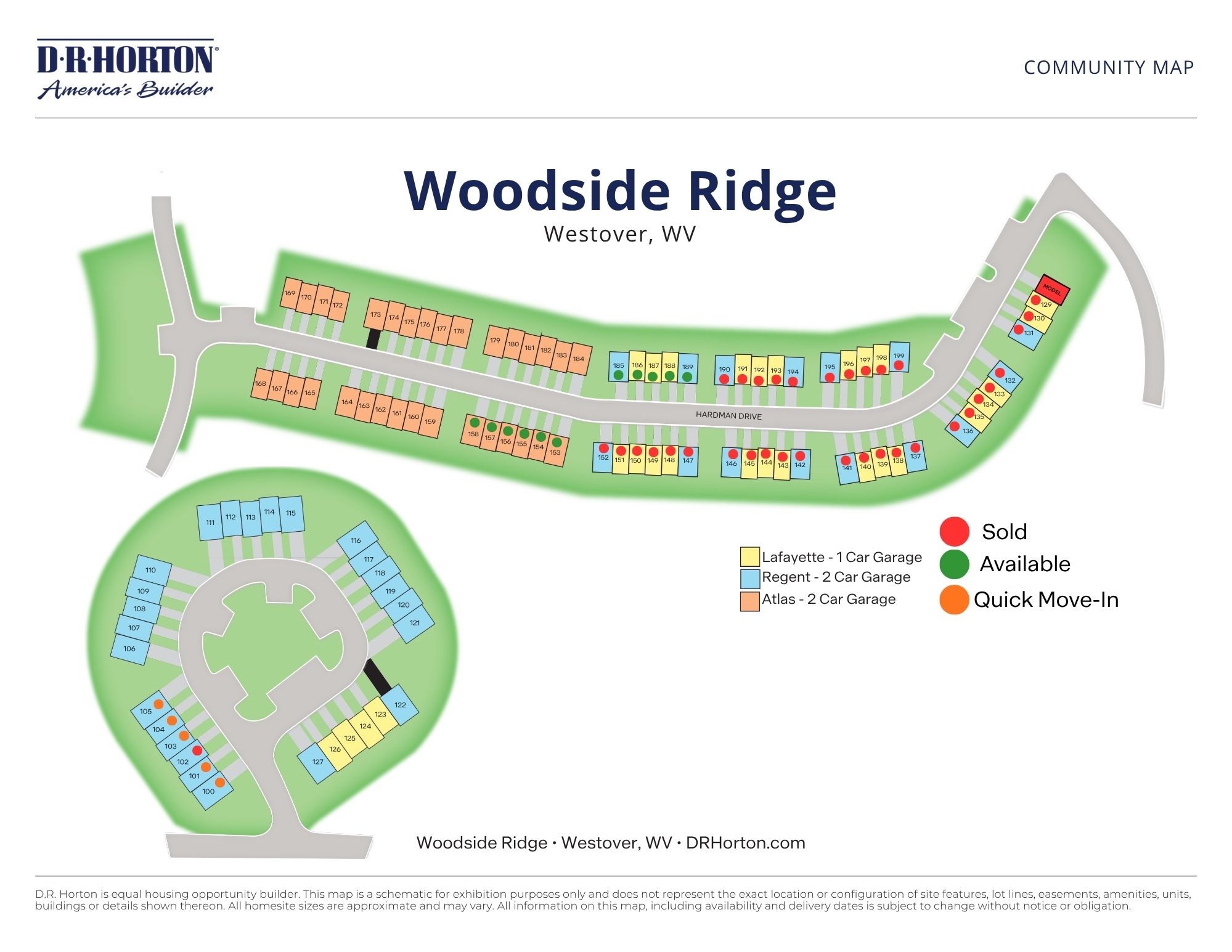Static Lot Map