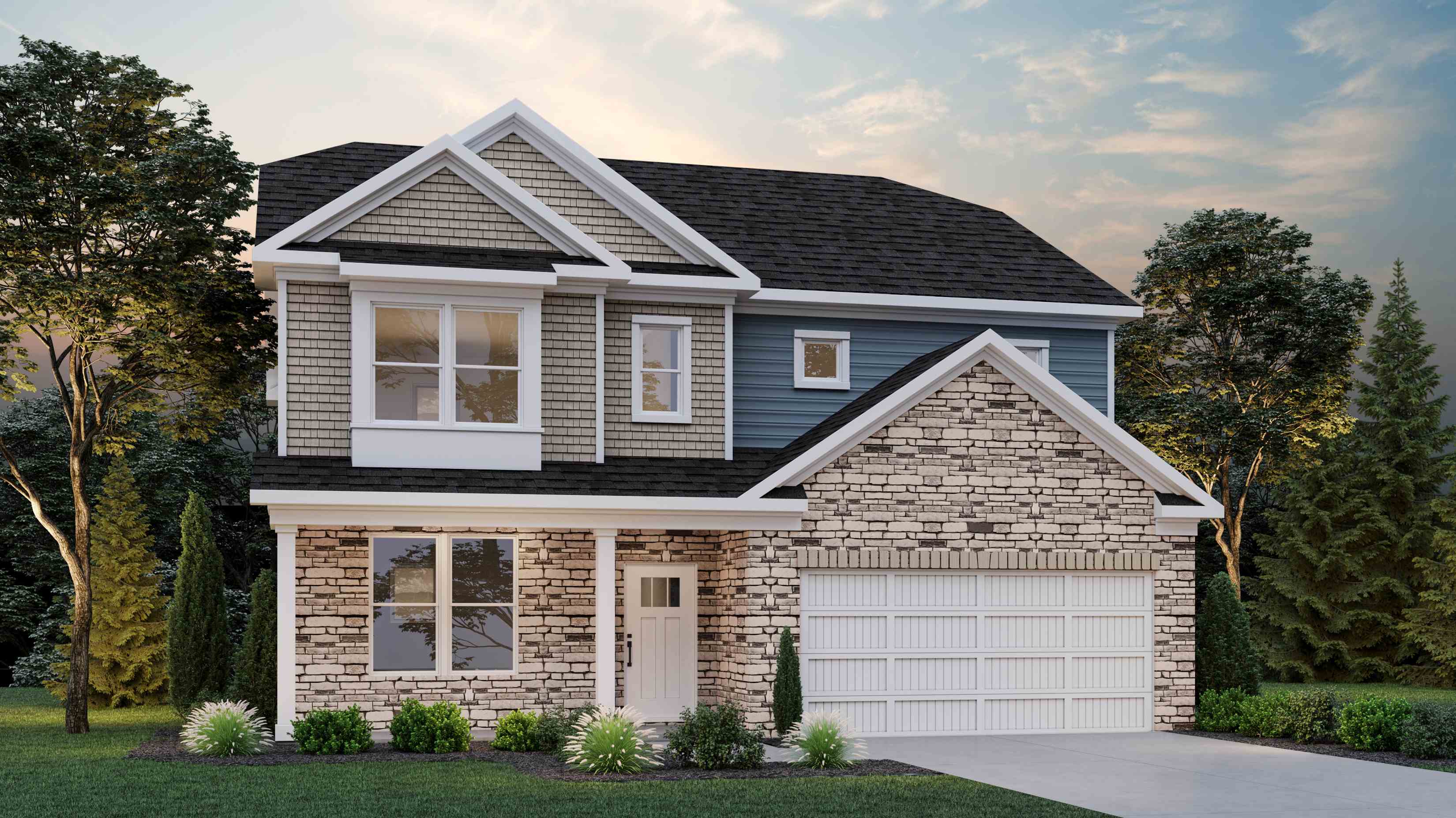 Hampshire exterior rendering